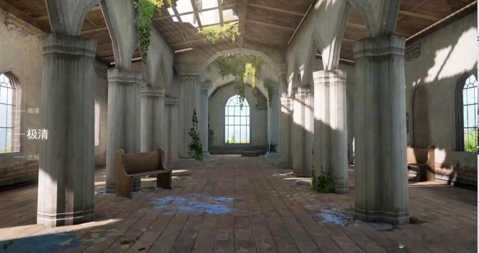 #手游画质卷起来了#《极清之美，和平精英的全新篇章》在和平精英的极清模式下，全局