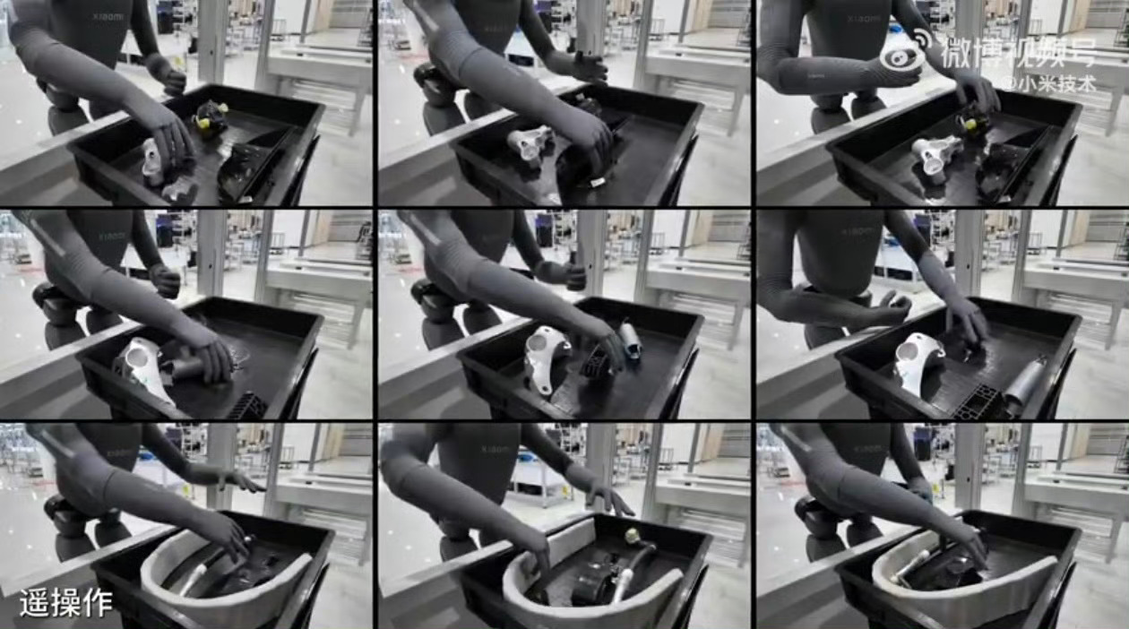 小米机器人也有了，手机市场可能饱和，但是汽车、AI、机器人是新行业.....就是