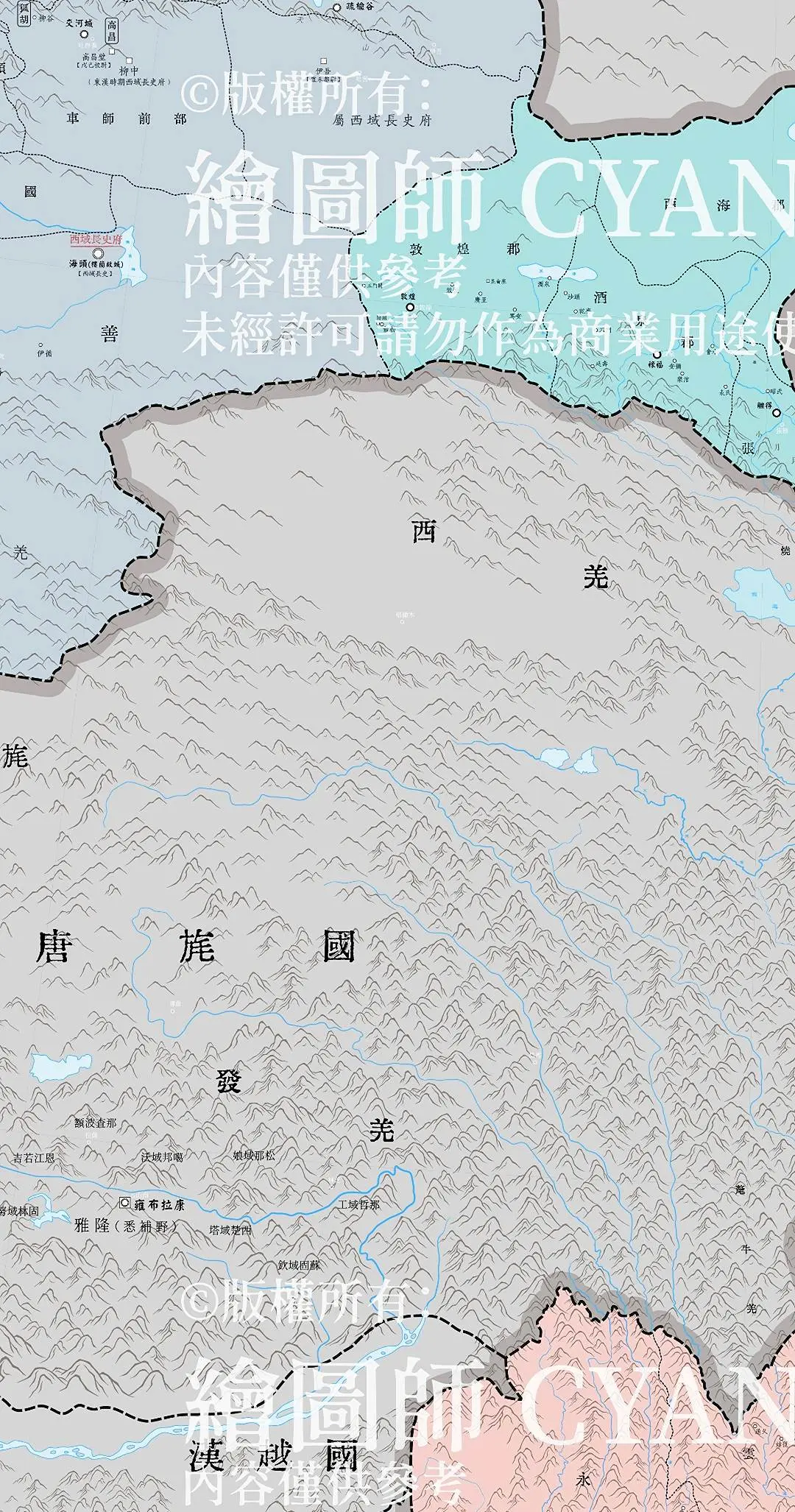 三国地图曹操刘备孙权