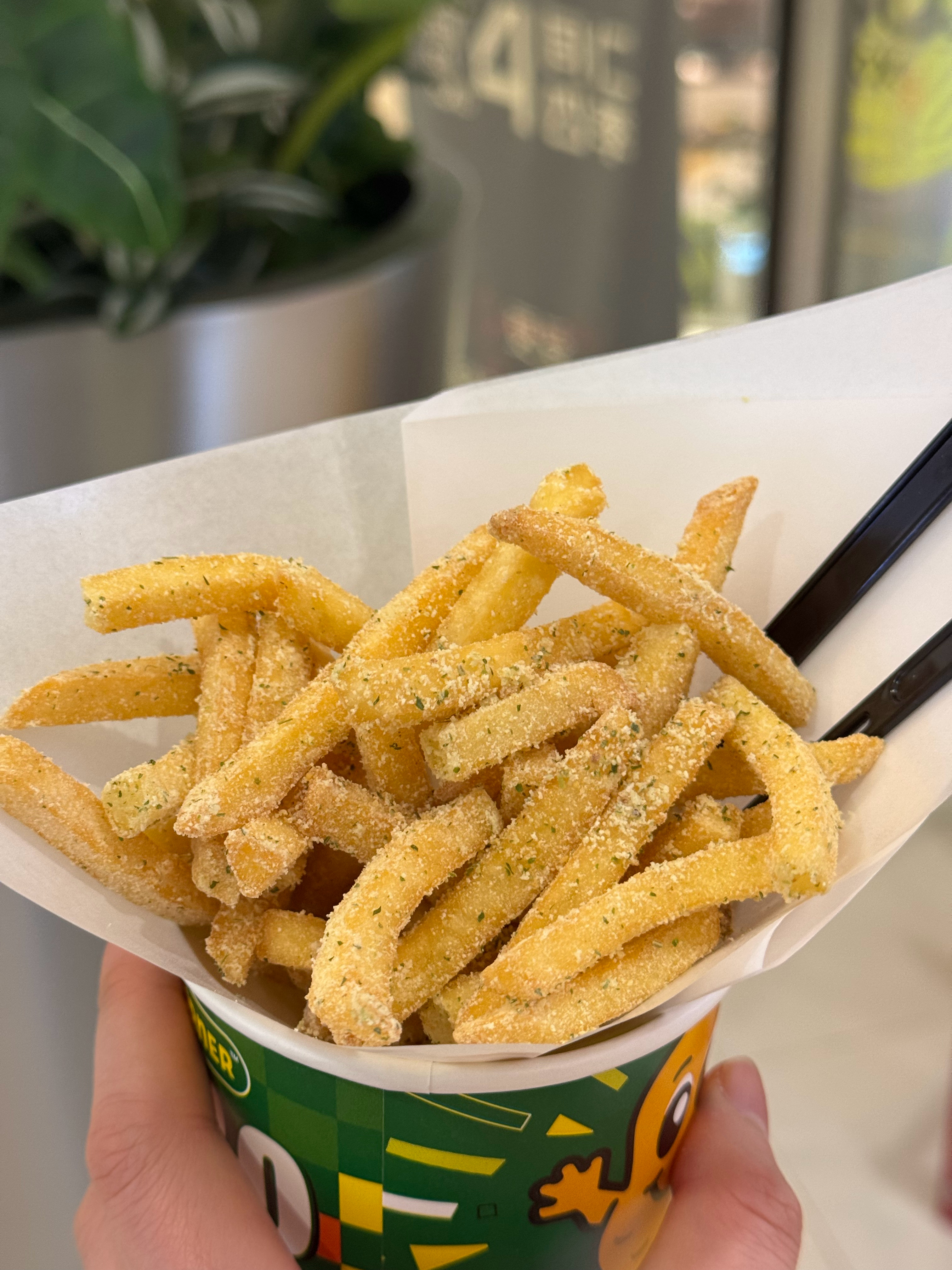 很好吃的薯条🍟POTATO CORNER 