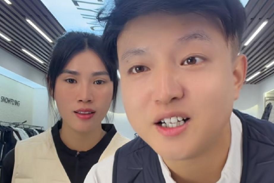 小松和秋秋三姐在沈阳雪中飞登场做直播卖货。这场直播卖货还是米总联系的。米总和小松
