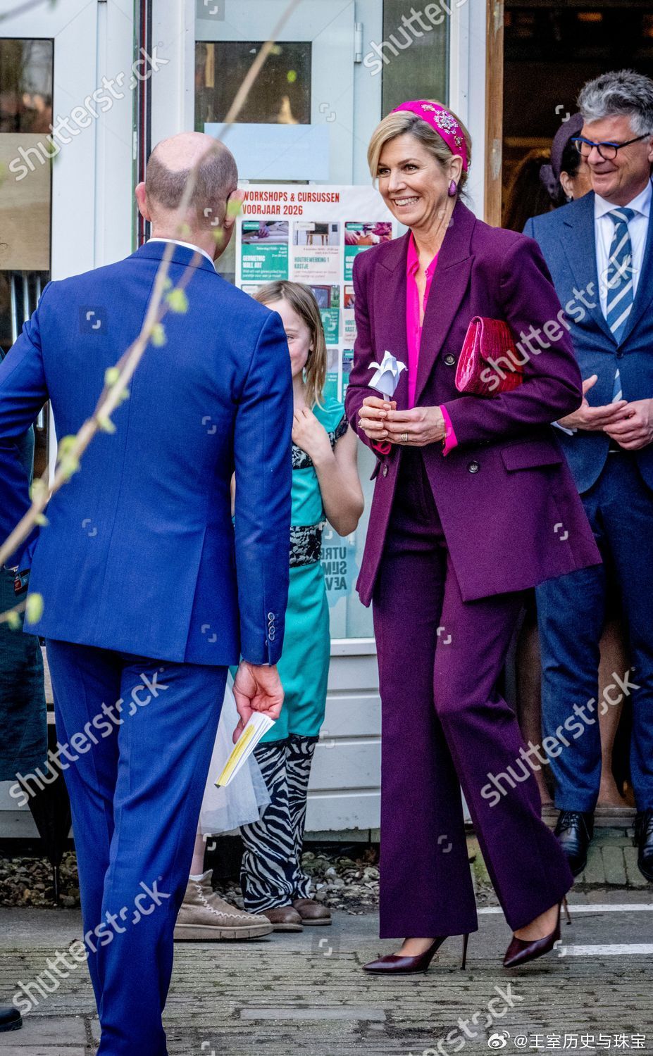 新闻 2026.3.19 荷兰王后玛克西玛出席第十一届循环经济周启动仪式，参观位