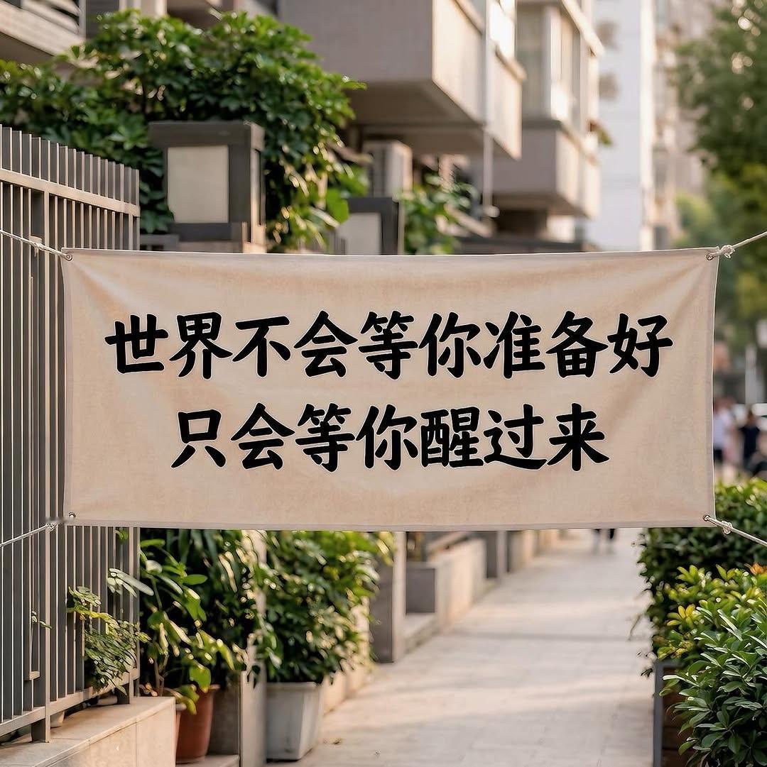 不要急着让生活给予你所有的答案，有时候，你要拿出耐心等等。早安！早安,新的一天早