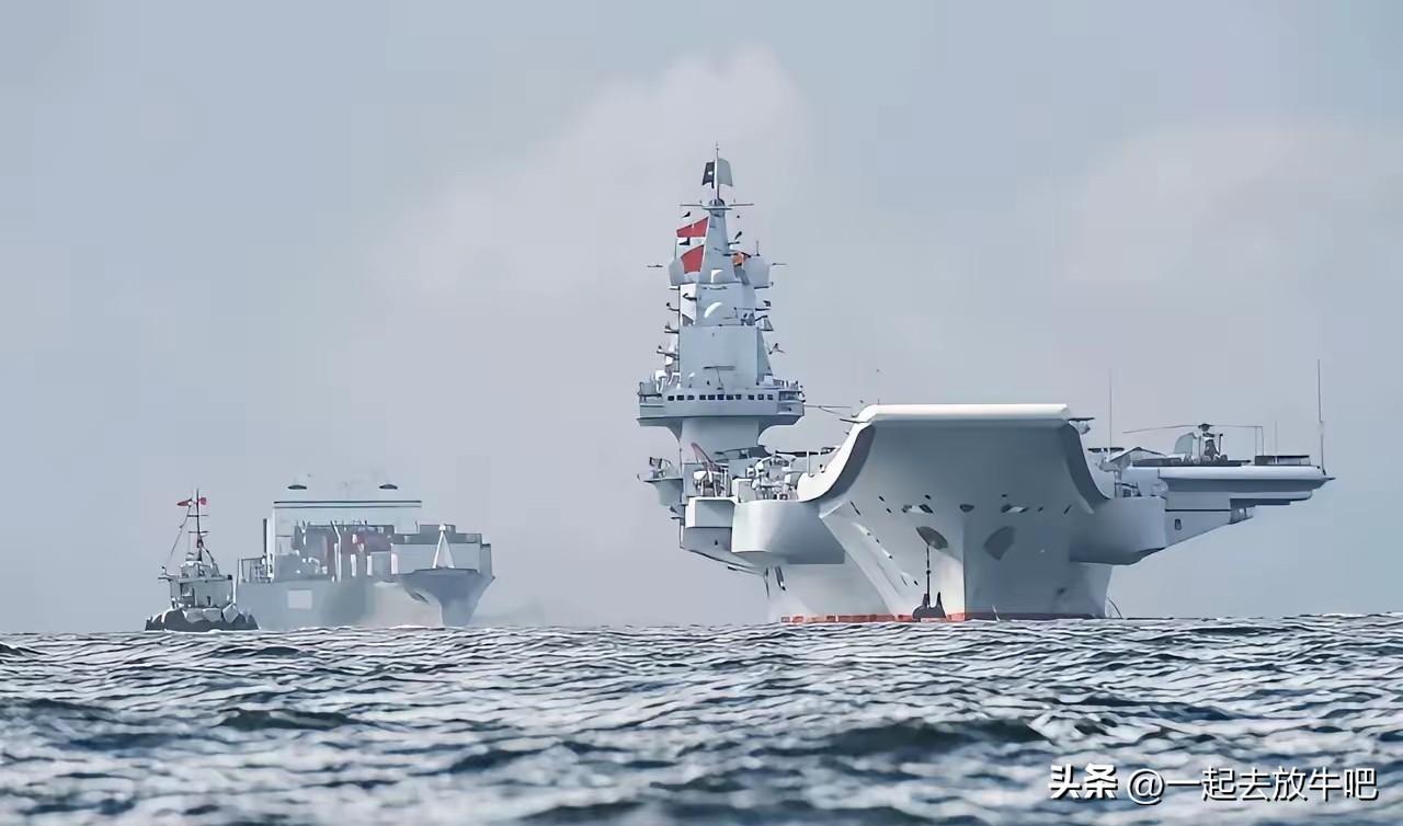 有些人喜欢赢在嘴巴上。
没有的时候，航母是移动的活靶子。
有的时候，航母就是海上