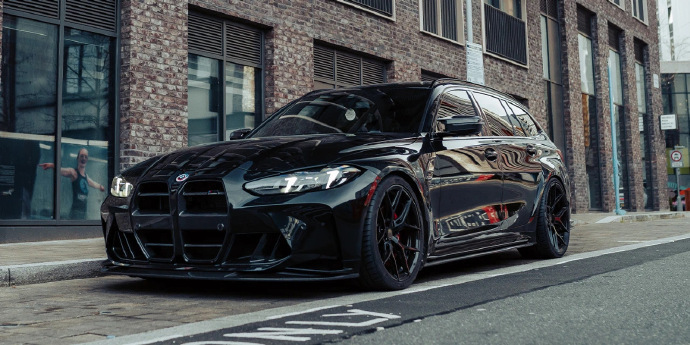 G81 M3瓦罐，个人感觉比RS4好看！这套前脸设计很有战斗欲！