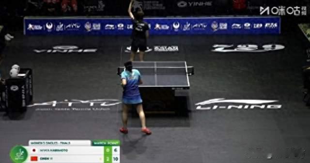 终结4连败！陈熠3-0横扫张本美和夺亚锦赛女单冠军