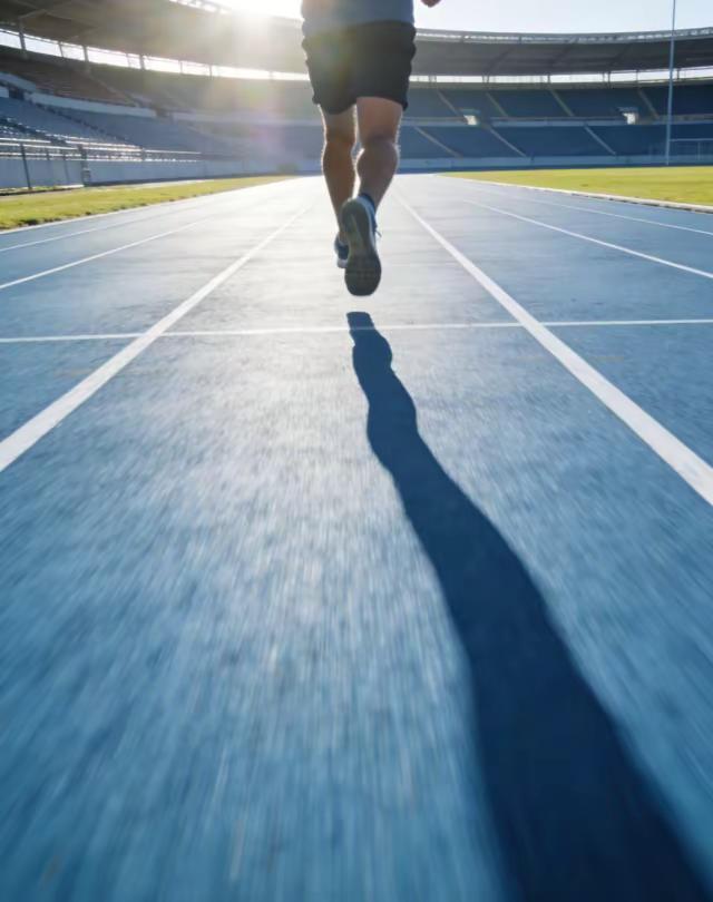 一周三四十公里，一月一”半马“，美津浓ASTRO厚底缓震穿了一段时间，底子厚，回