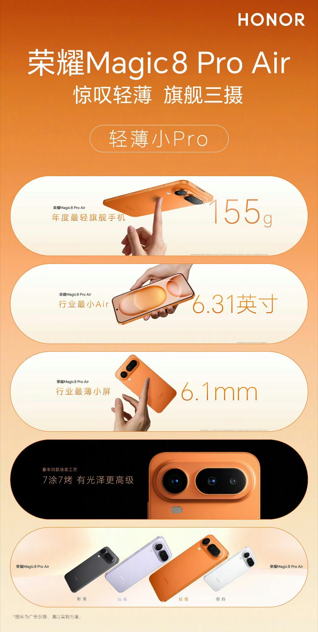 看了荣耀Magic8 Pro Air发布会不得不说第一次见在手机上跳踢踏舞这个名