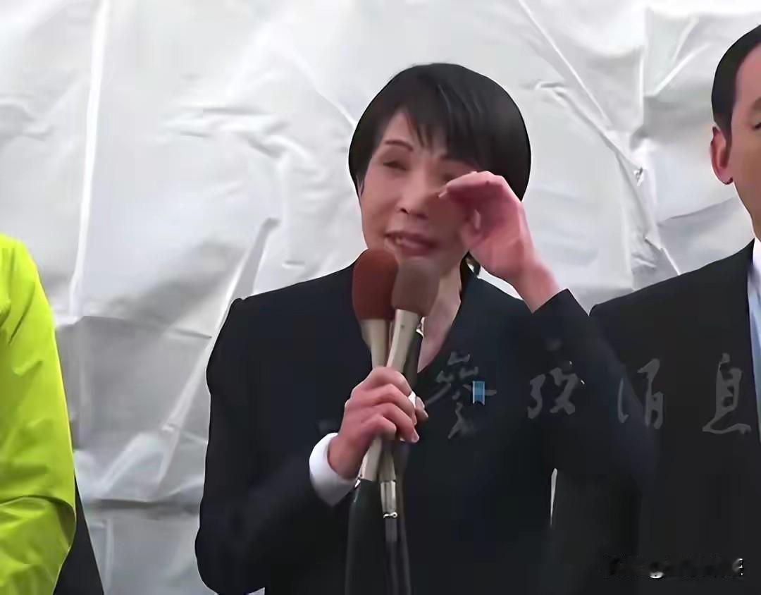 这眼泪也太廉价了吧！一边让7000民众暴雪天困机场不管，一边为抢选票提前解散议会