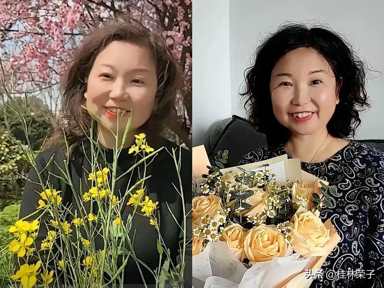 大娘和泰斗老婆撞脸，
那脸形、眼睛、眉毛、鼻子、嘴巴，
简直是太像了，
几乎乎一