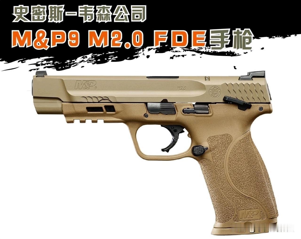 史密斯-韦森公司 M&P9 M2.0 FDE手枪
史密斯-韦森推出的M&P9 M
