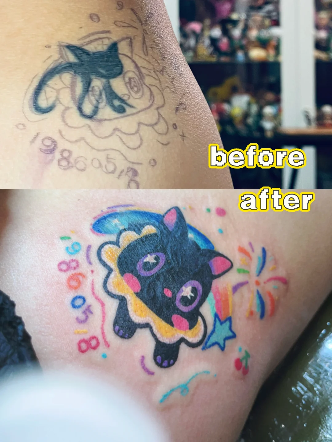 纹身遮盖｜今天来个before➡️after