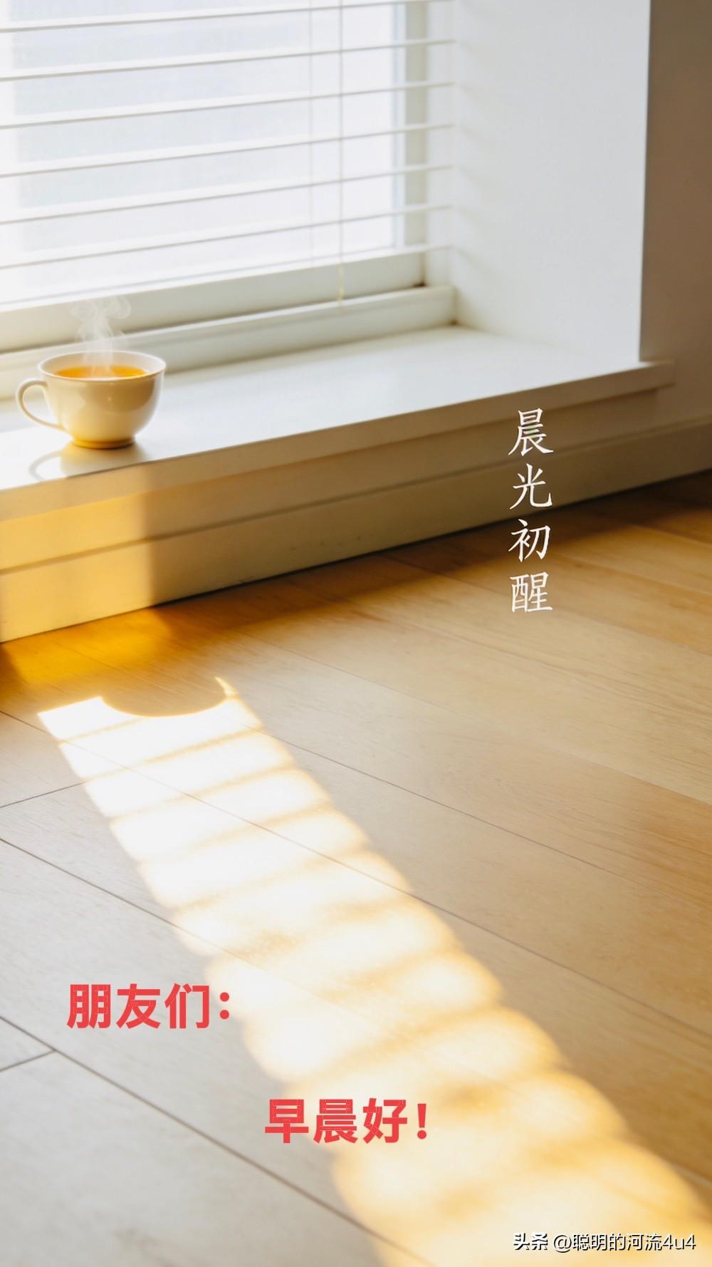 [微风]🌷🌞🍵💫😍🌾🌷[微风]
正月十六的晨光
已漫过窗棂，
年味