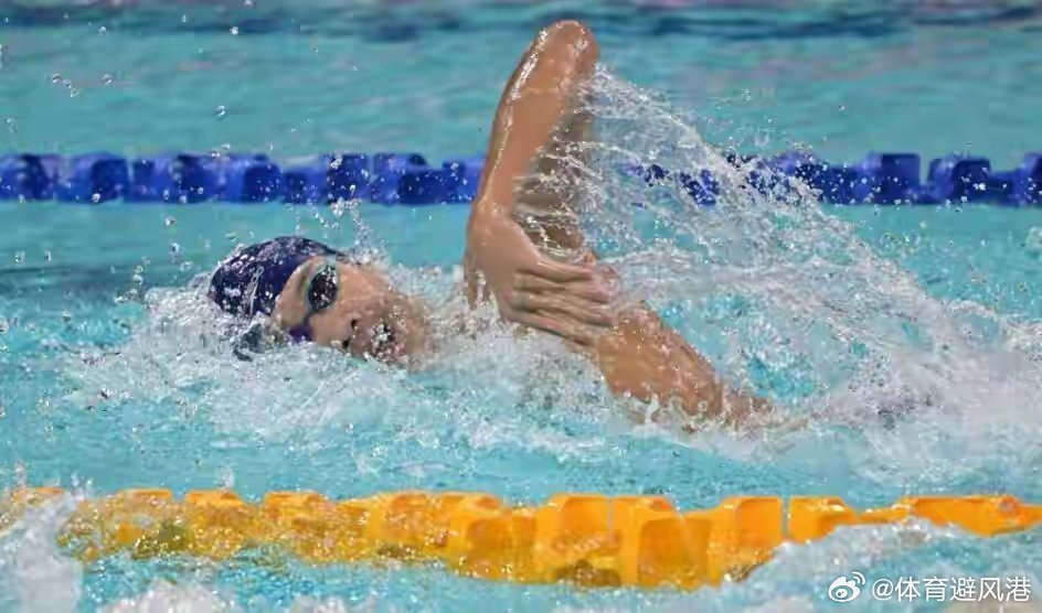 张展硕冠军2026年中国游泳公开赛男子800米自由泳快组决赛，张展硕7分44秒4