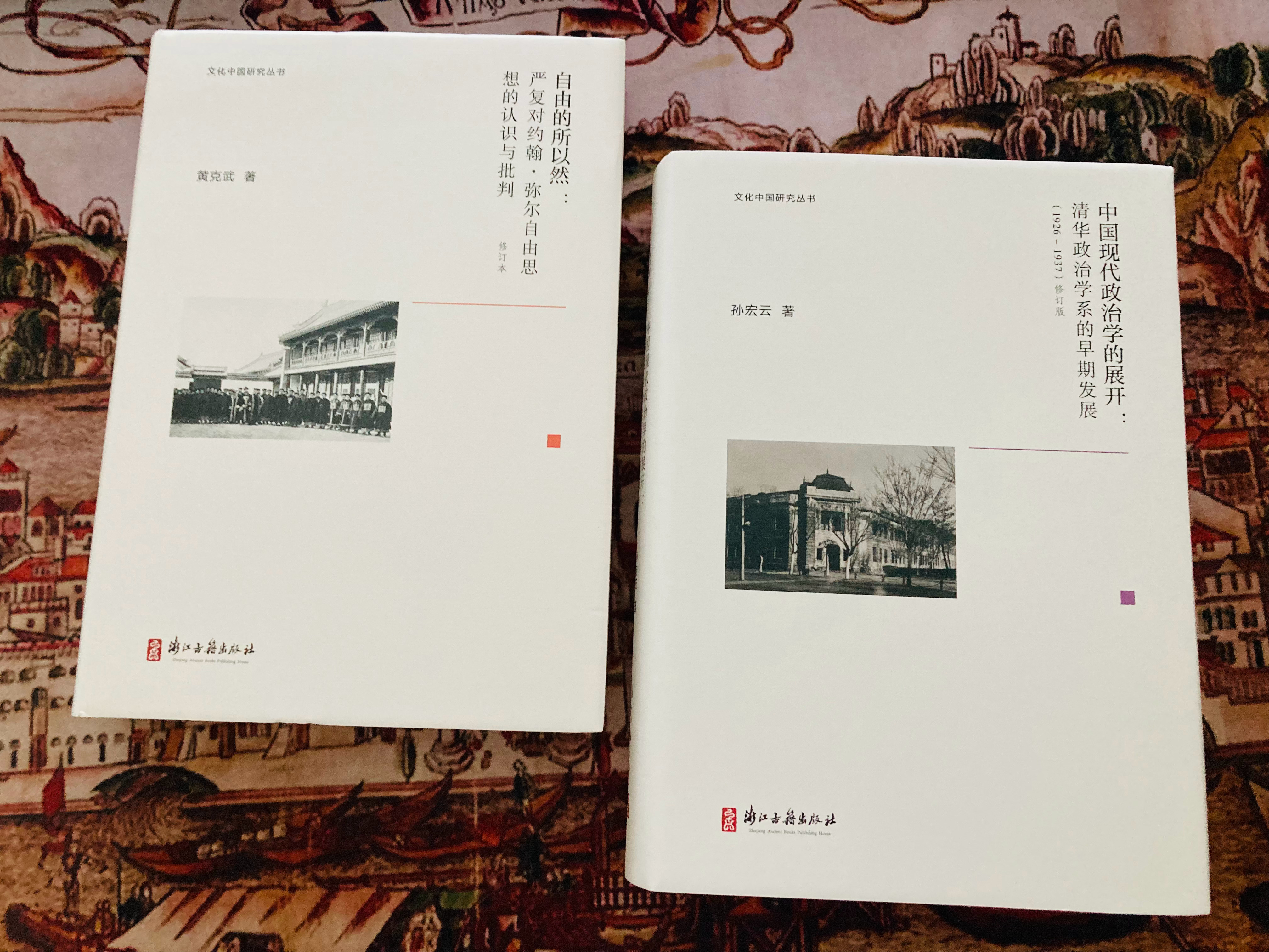 中图网淘书团一单《自由的所以然》《中国现代政治学的展开》书影中图网 ​​​