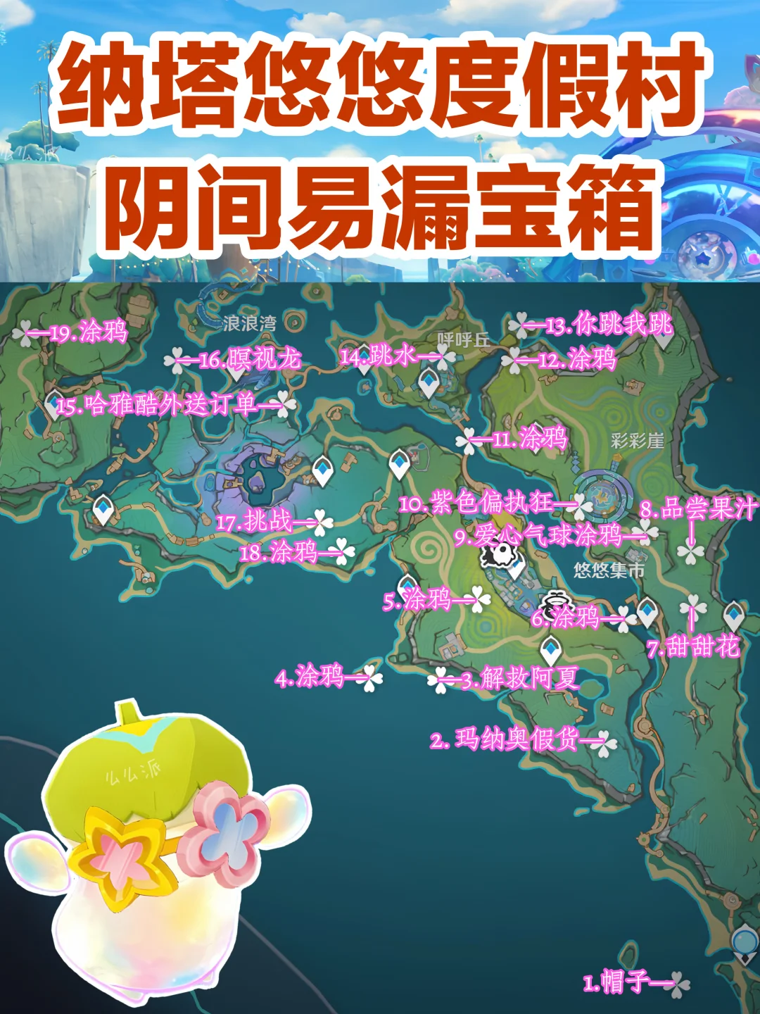 悠悠度假村 | 阴间易漏宝箱（35个）