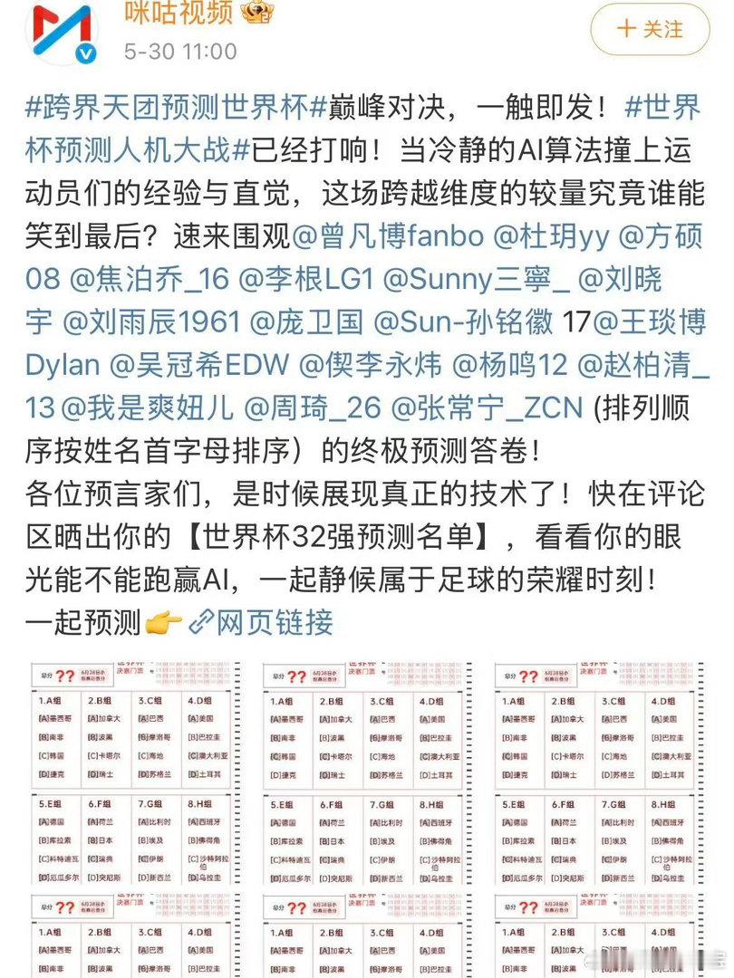 这届世界杯预测阵容太顶了📊专业派负责数据拆解，追星派专注发掘赛事黑马，球类运动