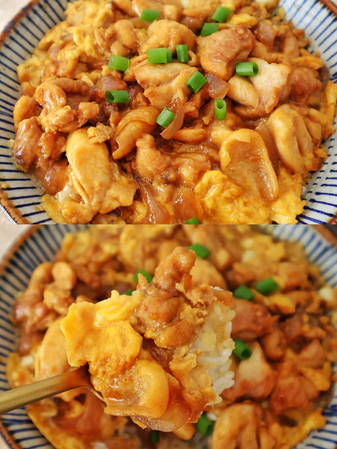 日式亲子丼也太好吃了‼️厨房小白一学就会😋