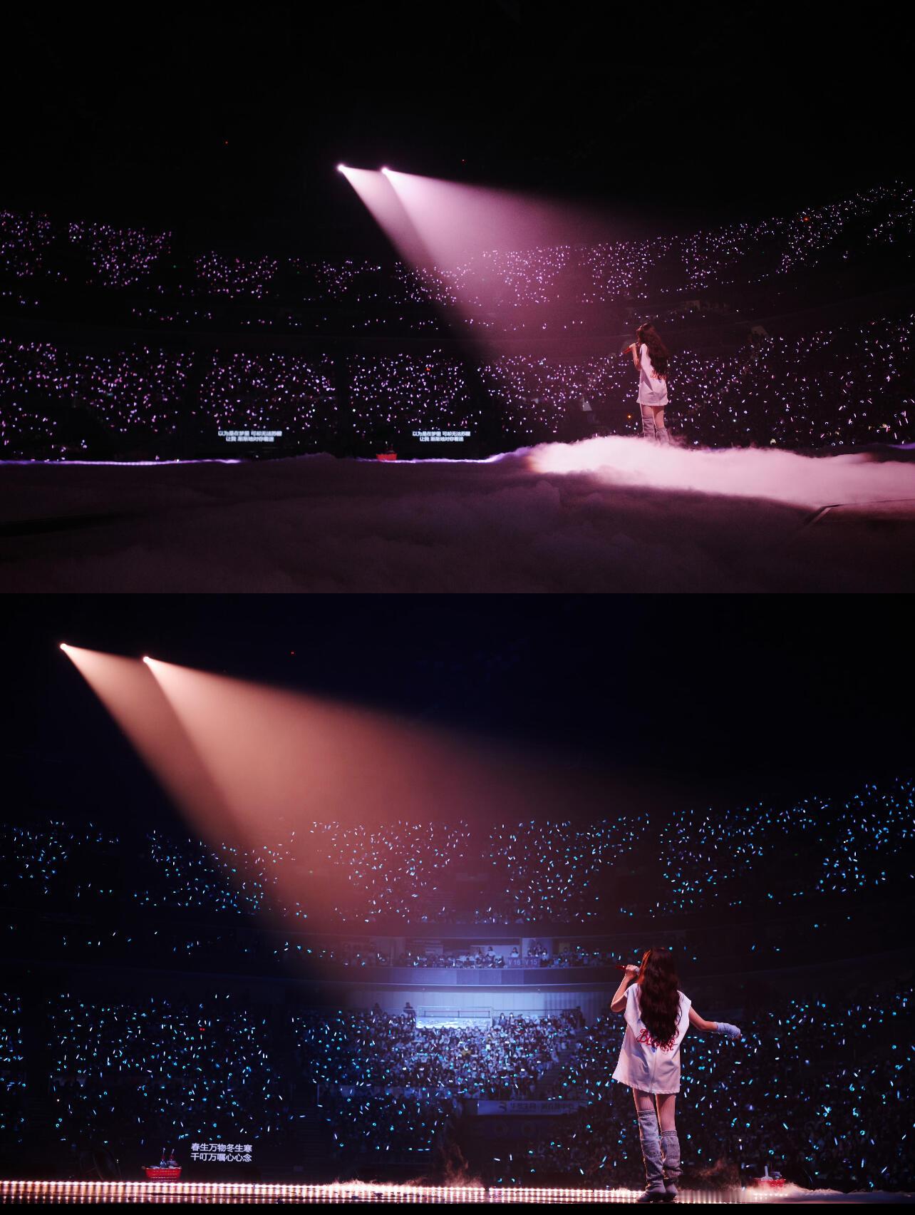 虞书欣blossom幕后记录wok，虞书欣对粉丝真的好真诚，生日前准备都是亲力亲