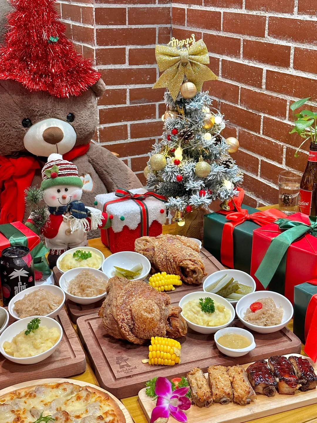 武汉这里！🎄圣诞漂亮饭已经吃上了！