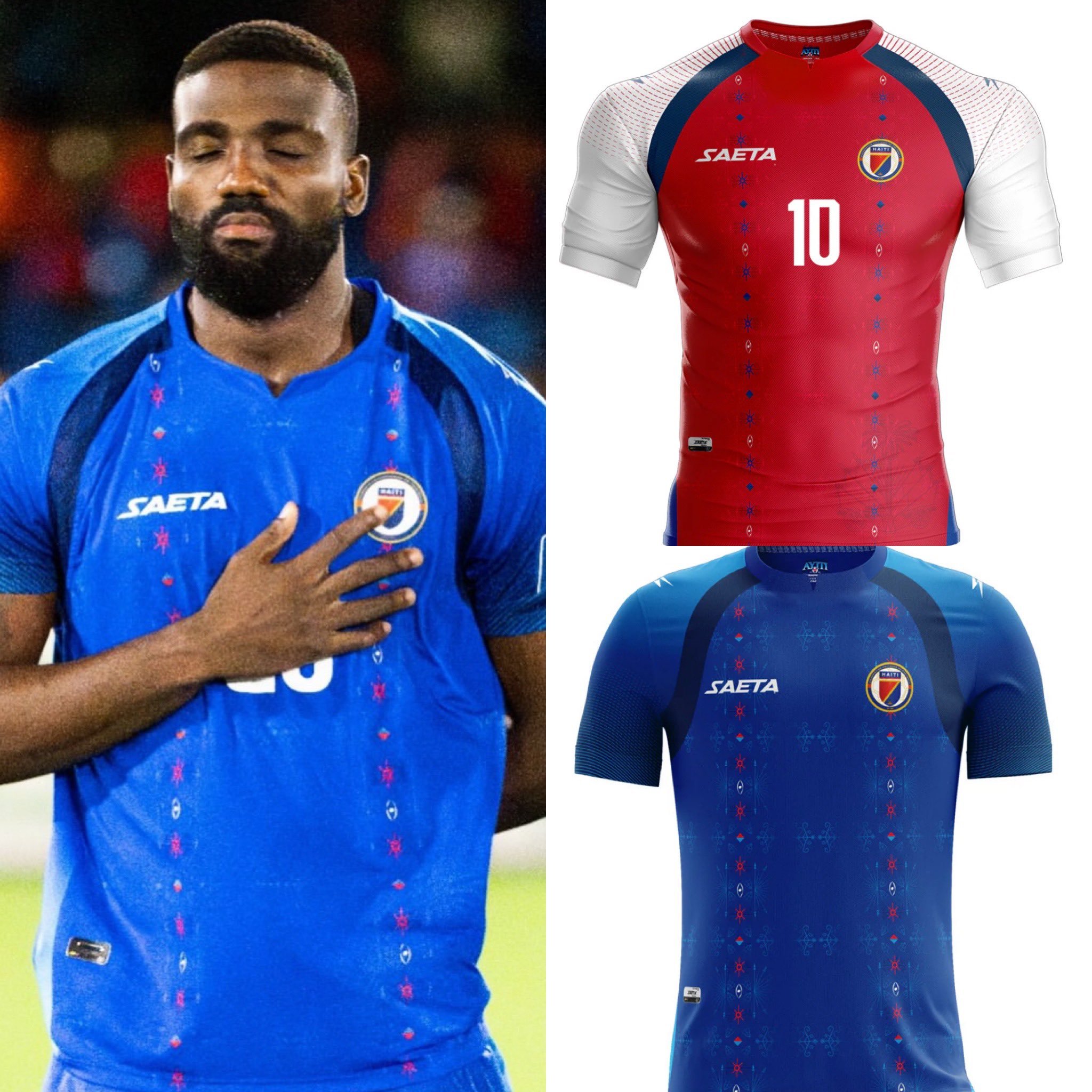 真诚永不过时2010年海地大地震后，哥伦比亚品牌SAETA主动联系海地足协，为海