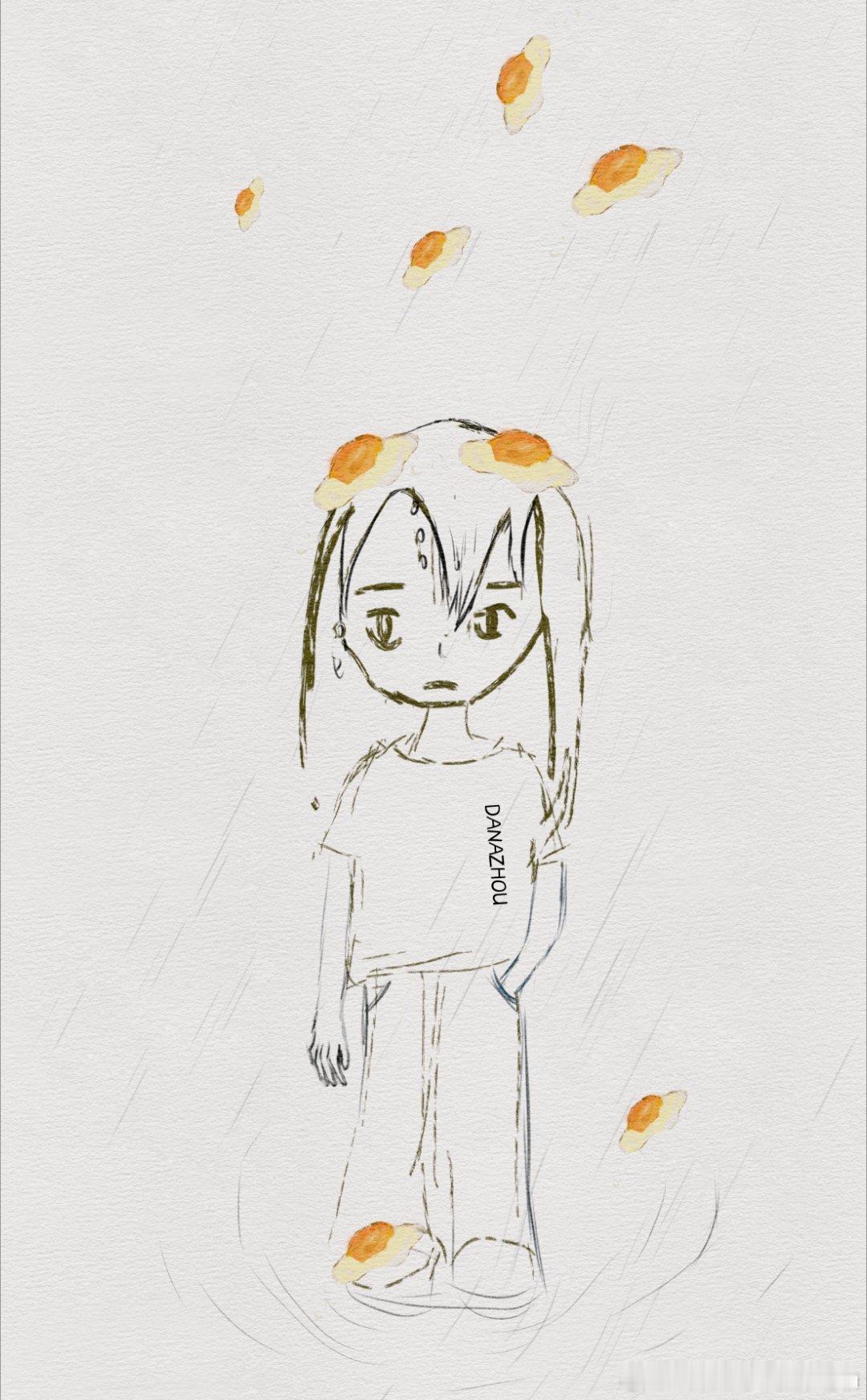《当我对世界说 你下个蛋啊》原创作品画师