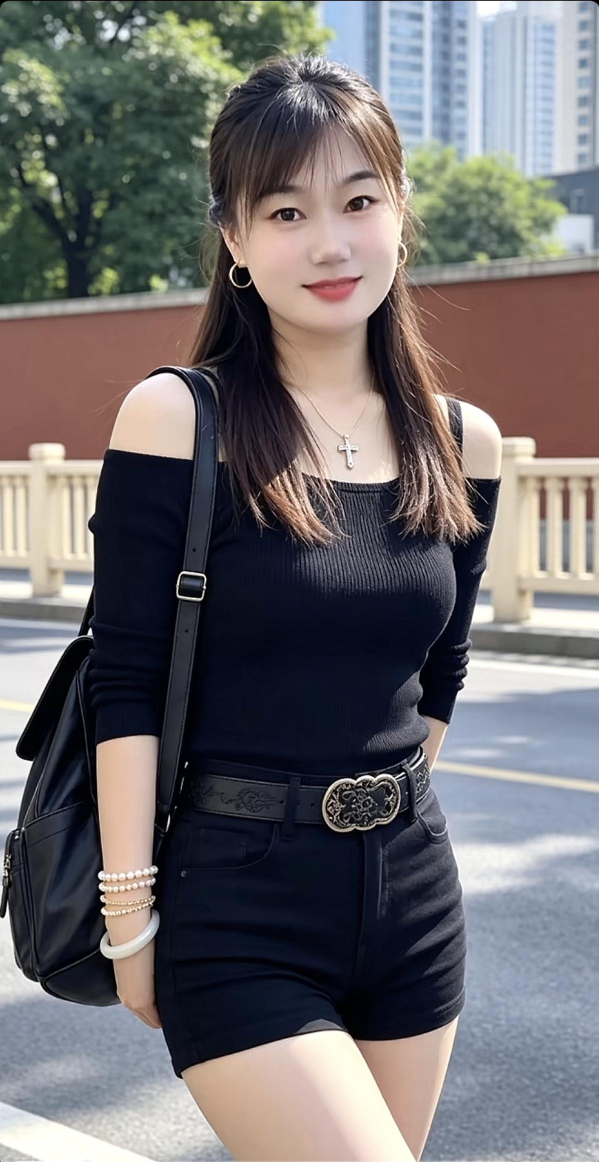 美衣佳人衣袂飞，清丽婉约似仙姿。