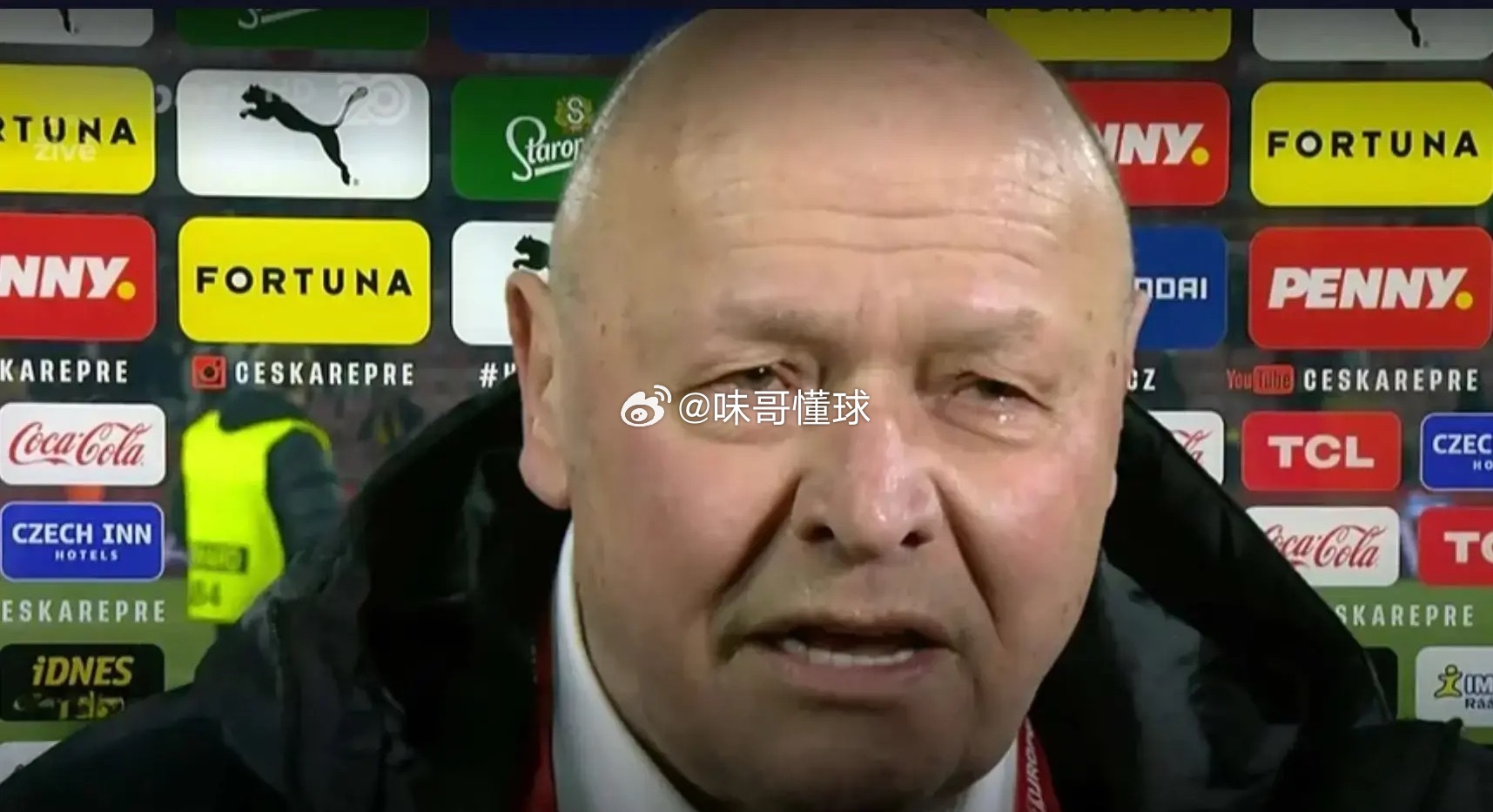捷克主帅赛后落泪：赛前我告诉球员，今天要终结20年无缘世界杯的噩梦北京时间4月1