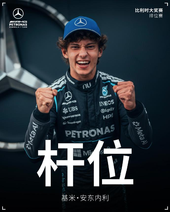 此次的F1比利时站排位已经出来部分了，基本没啥悬念安东内利第6个杆位了，之前80