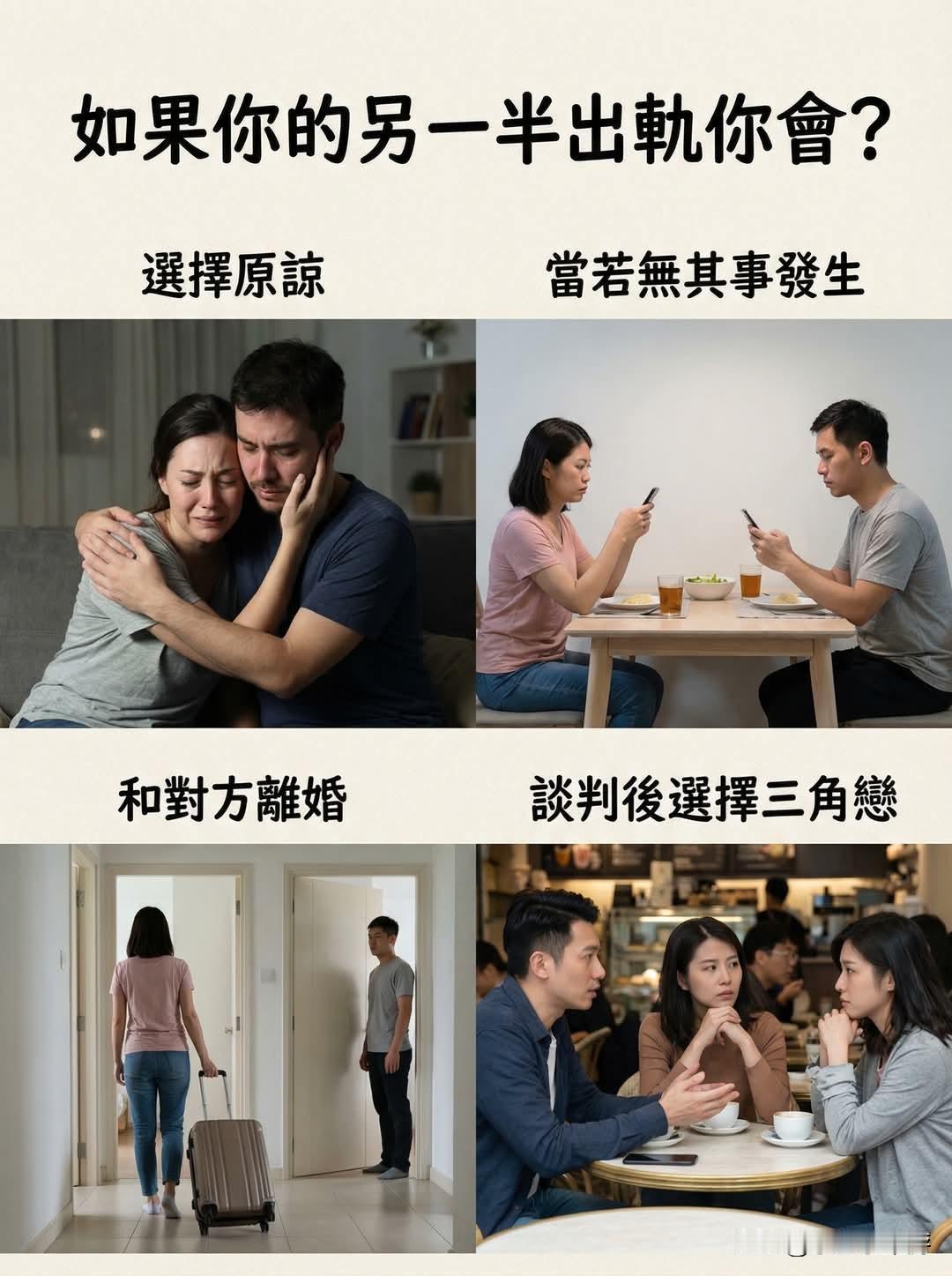 想看看大家的选择是什么？