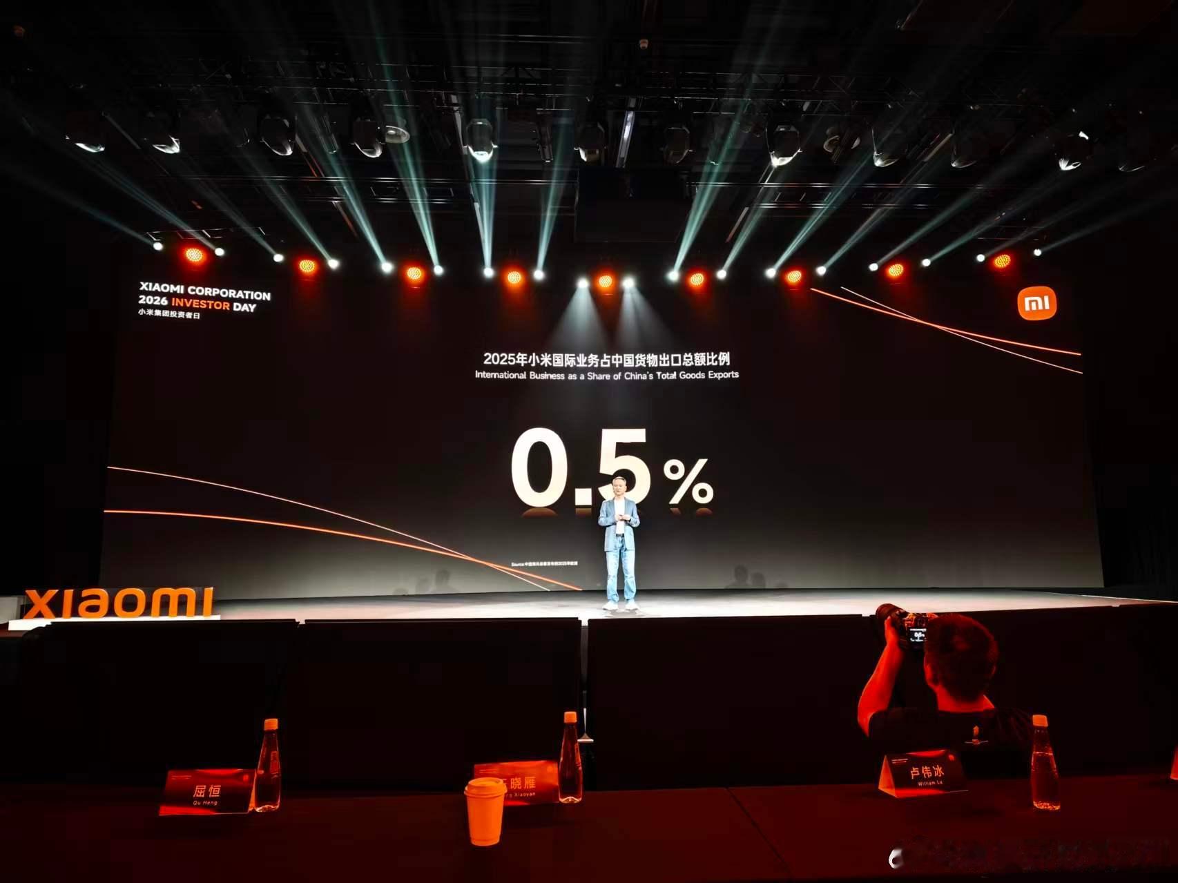 will的小米基本面研究 曾总说，让自己的龙虾跑了一下，2025年小米国际业务占