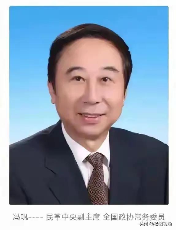 冯巩的发型几十年没有变。
但他的身份变了。
现在是民革中央副主席。
民革的全名是