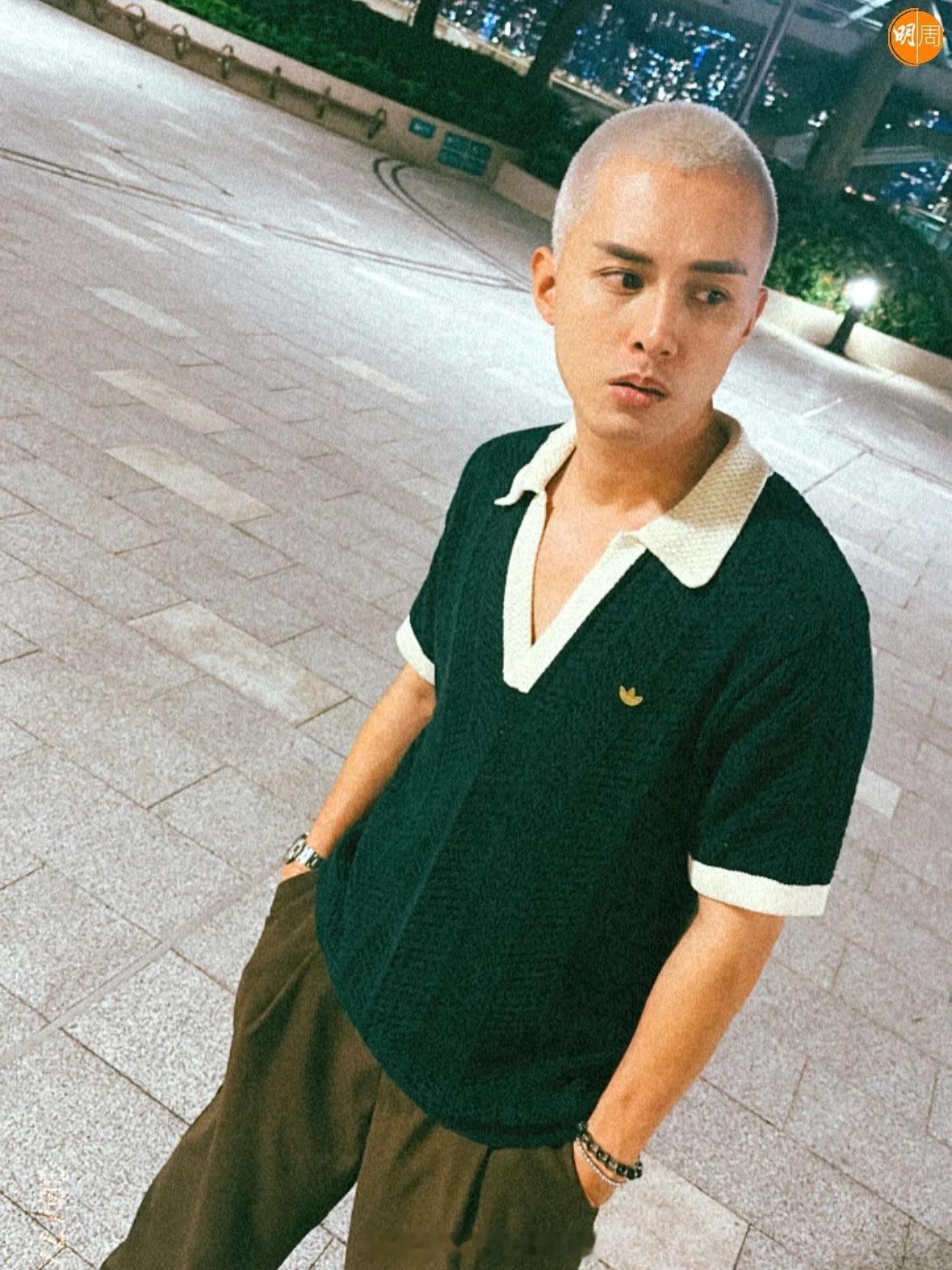 明周：何广沛大变身唔做Ivan BB　 Skin Head染白狂骚型格甫士何广沛