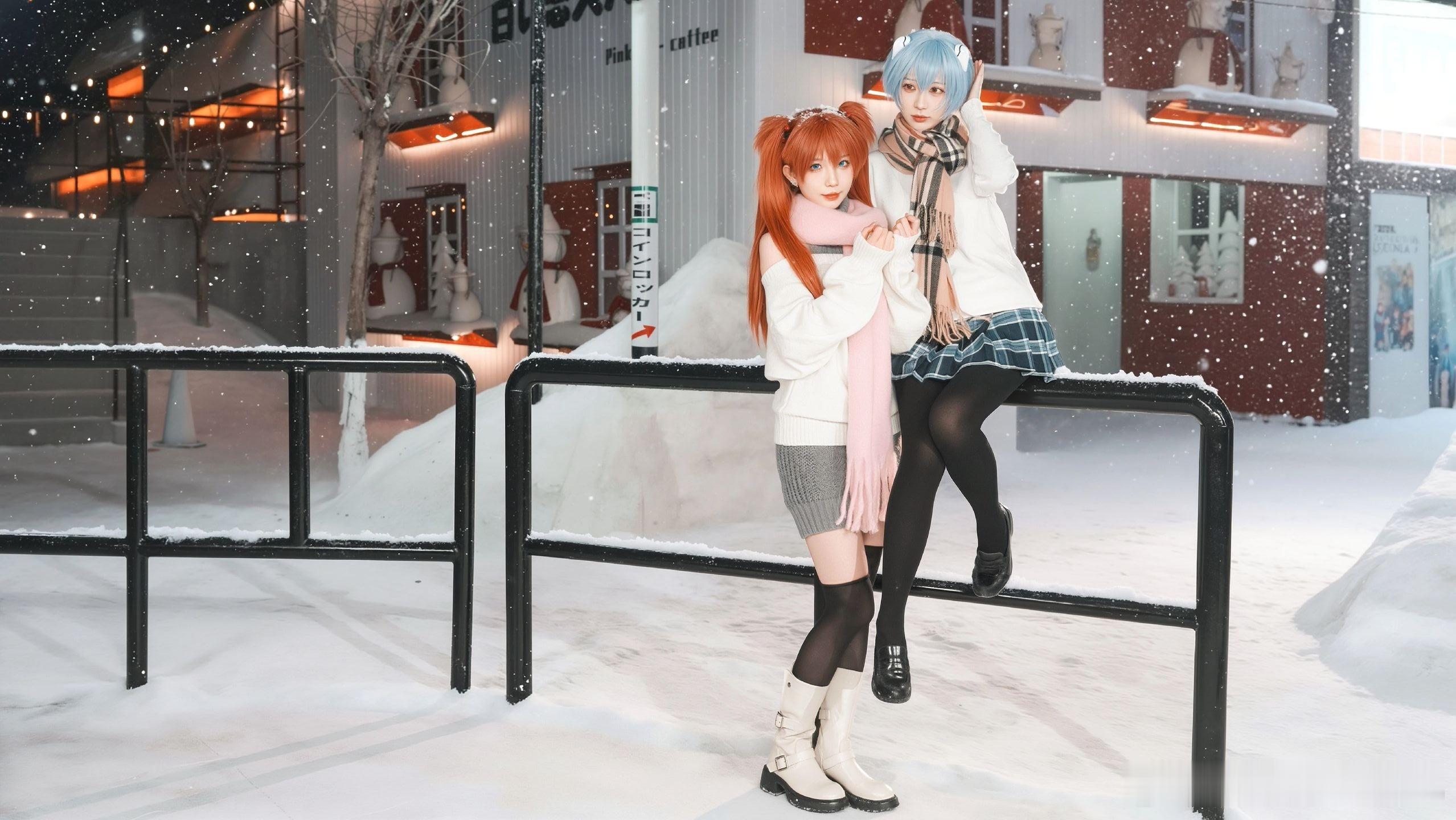 写真摄影日记 双人系美女绘梦长廊