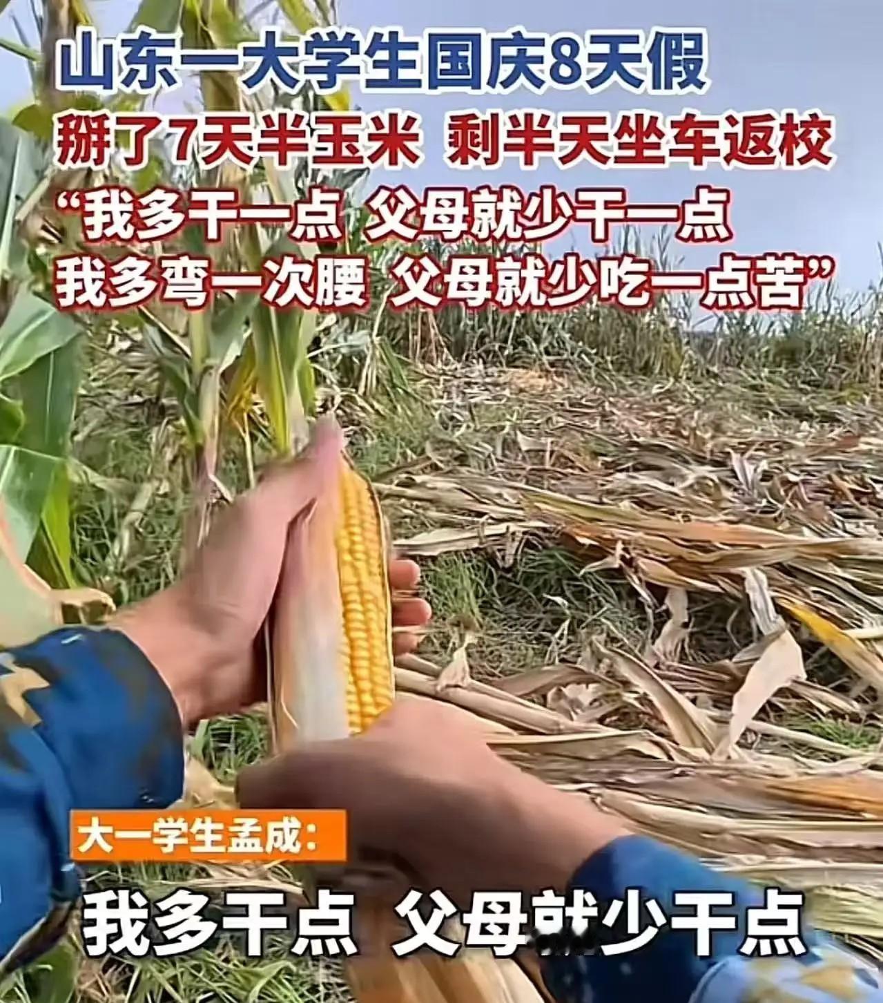 这个山东ICON大学生在网络上一炮而红！国庆长假期间，他放假8天时间，掰了整整7