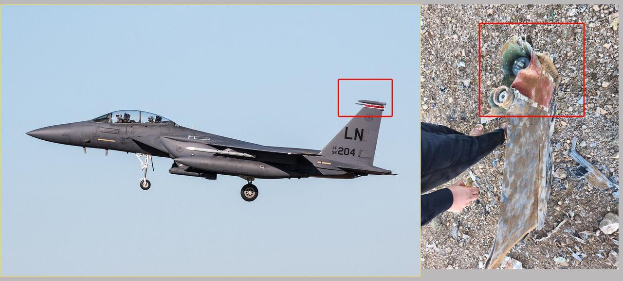 基本可以确定是F-15，双坐的。据说地点位于伊朗中部。那么现在的问题就是：两名飞