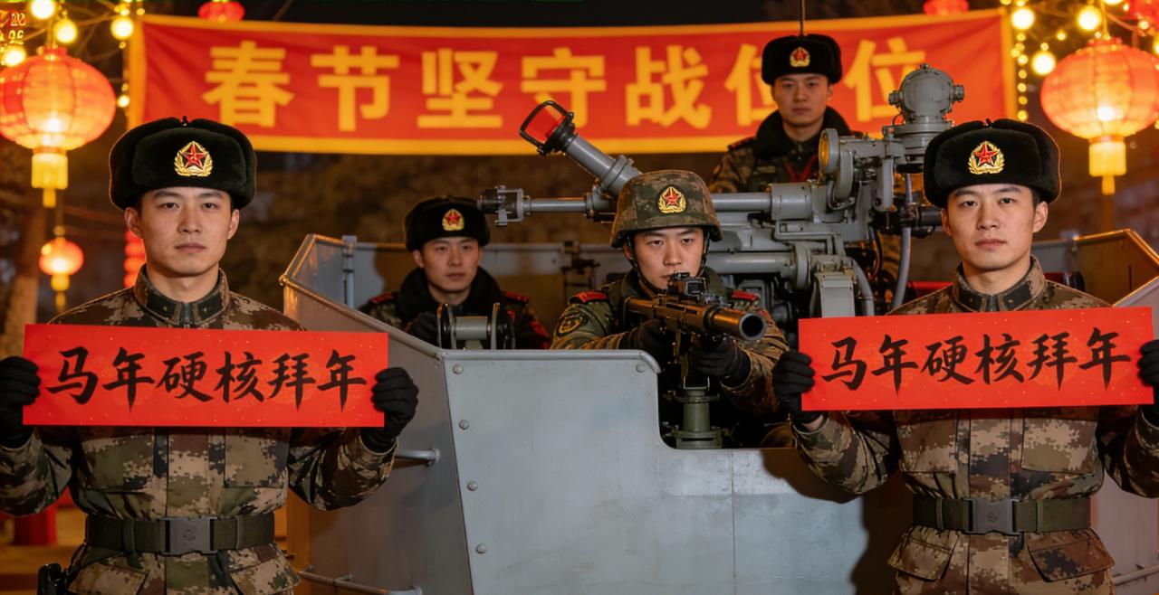 马年开练** 来自部队的硬核拜年**
 
马年新春，全军官兵以战位为礼、以坚守为
