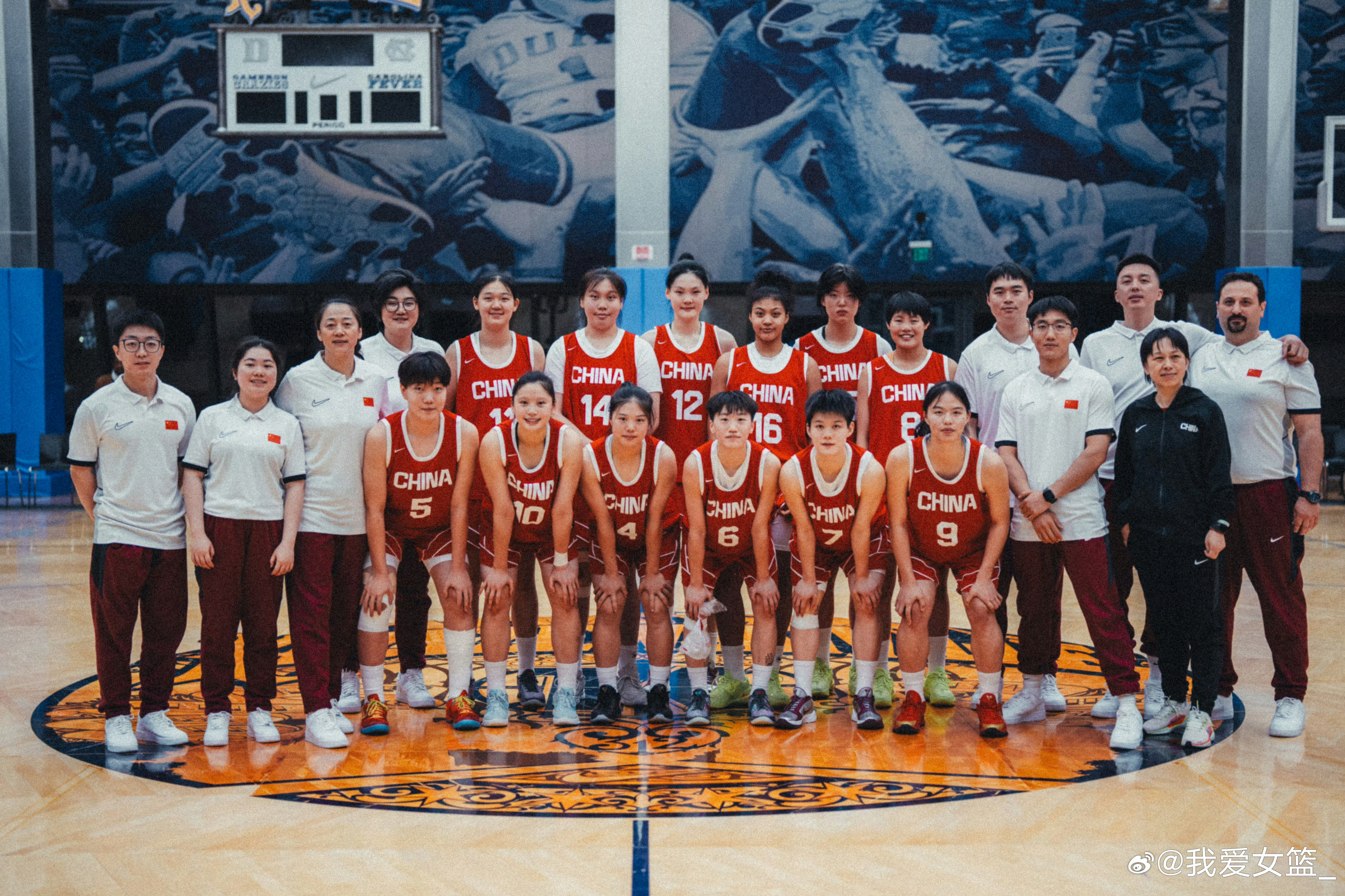 【李沅珊领衔！中国 U17 国青女篮热身赛16人大名单出炉！】 U17国青女篮热
