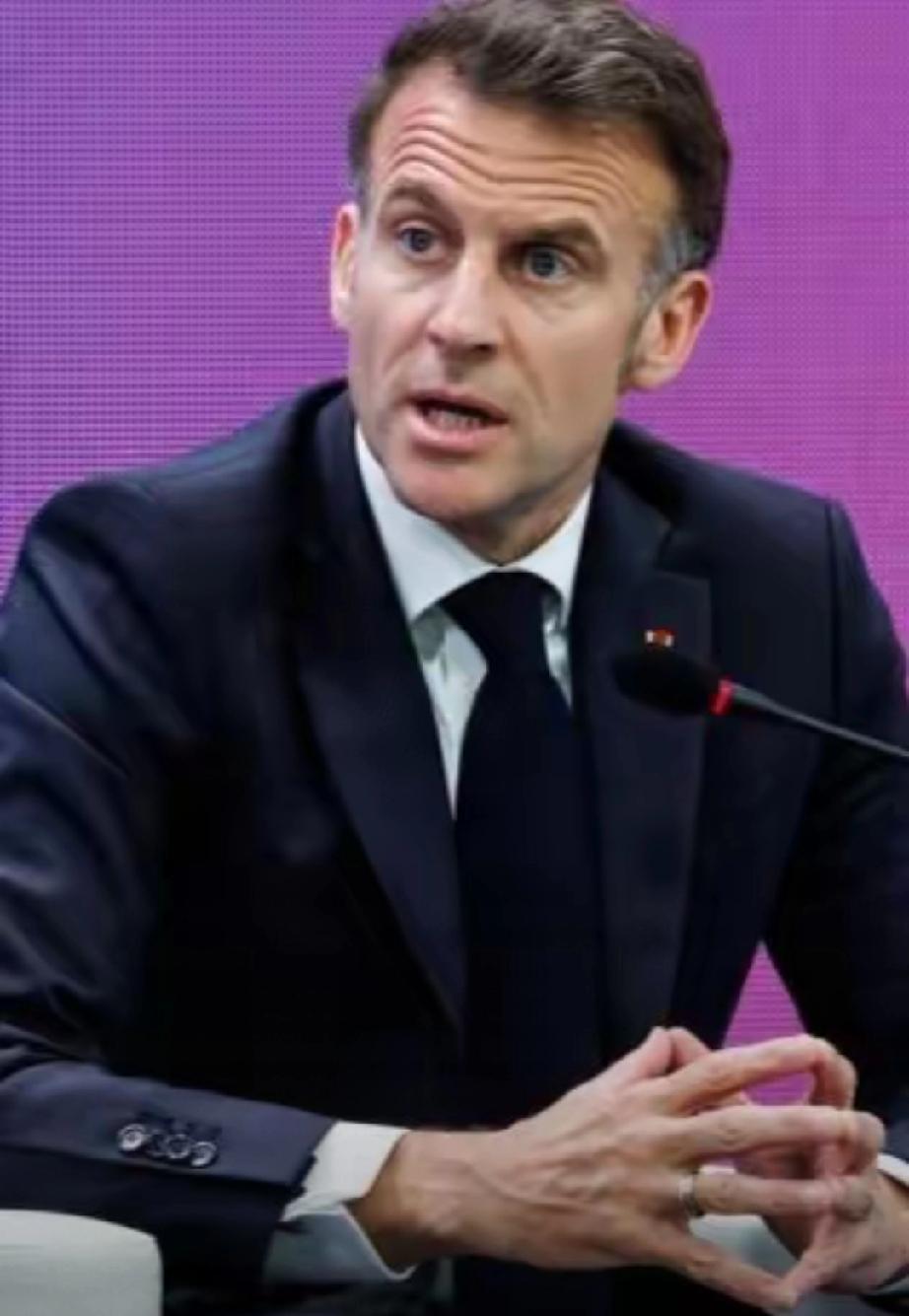 法国总统马克龙最近去日韩访问，公开说：欧洲、日本、韩国、澳大利亚、印度这些中等实