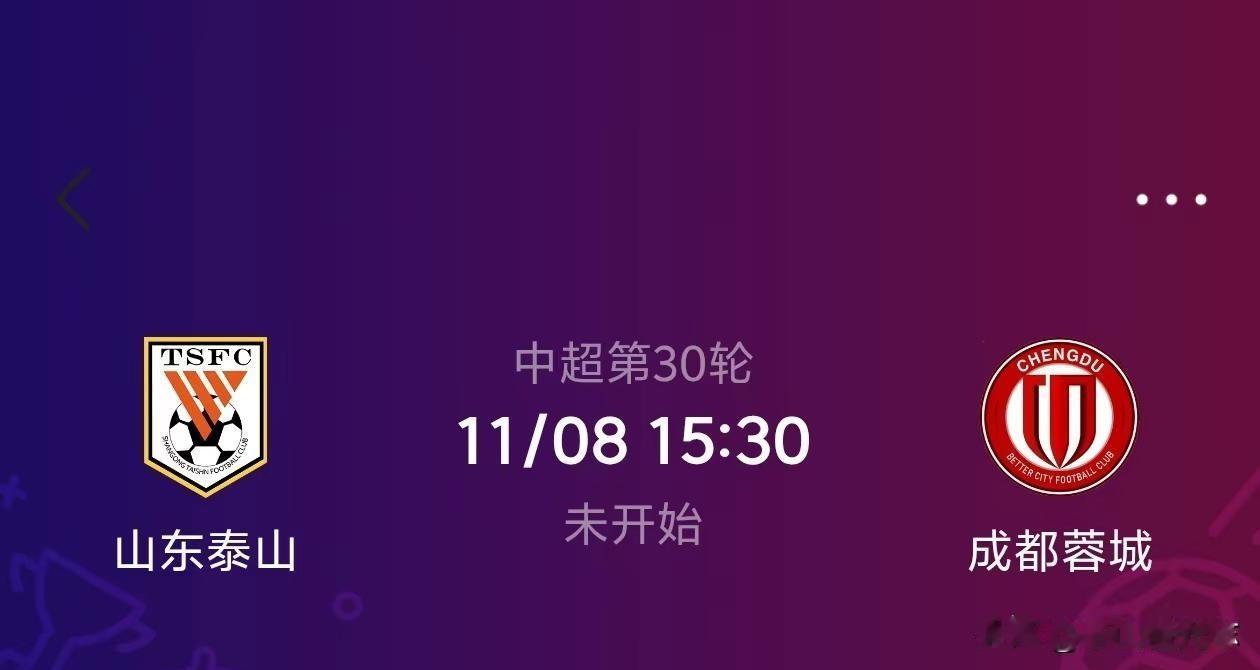 山东泰山对战成都蓉城 。11月8号的票几点开抢啊 大哥们 山东泰山vs成都蓉城 