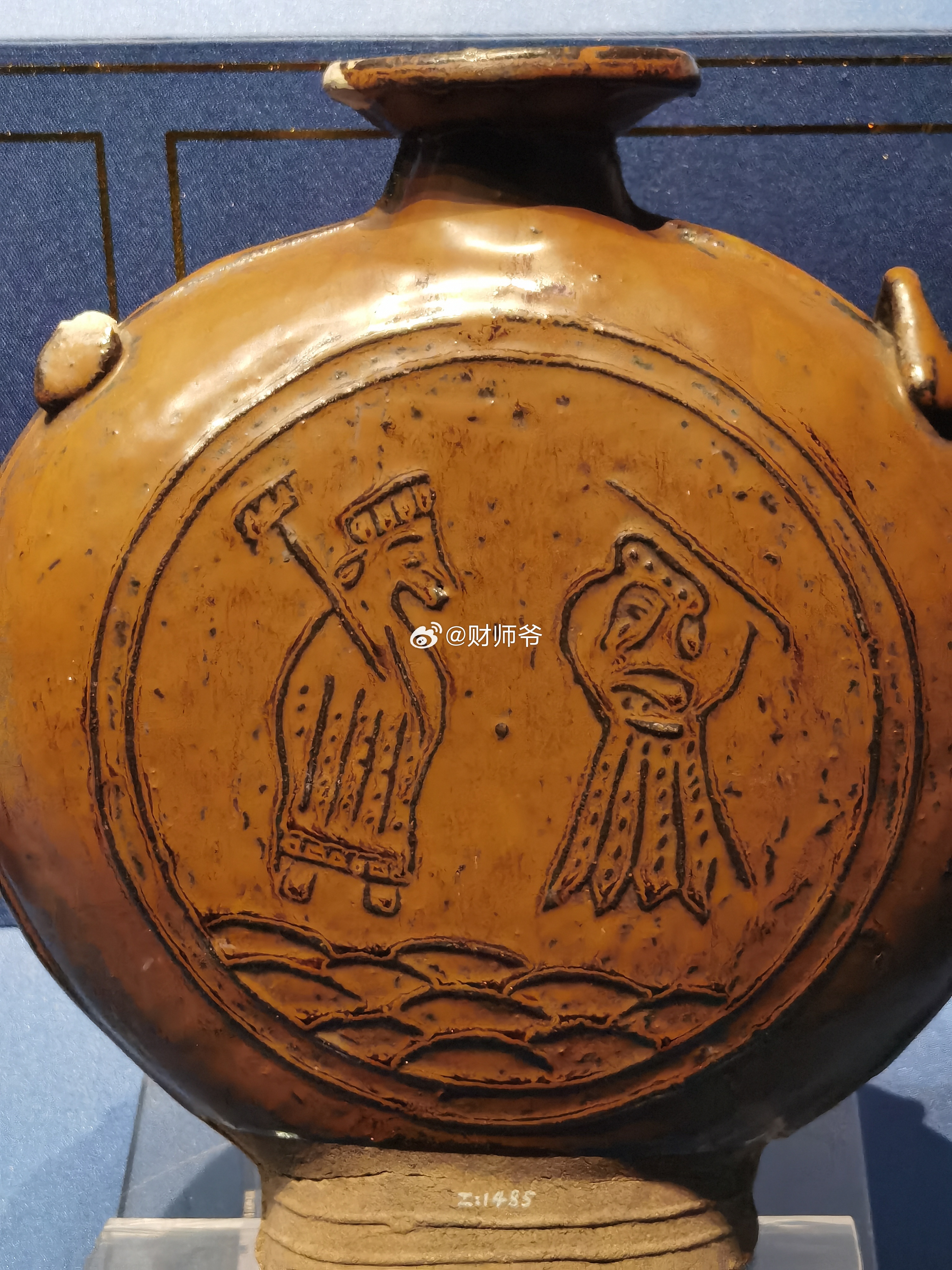 沈阳博物馆的这件“明朝卡通画”不火没道理啊！！[允悲]这猪八戒和孙猴子，寥寥几笔