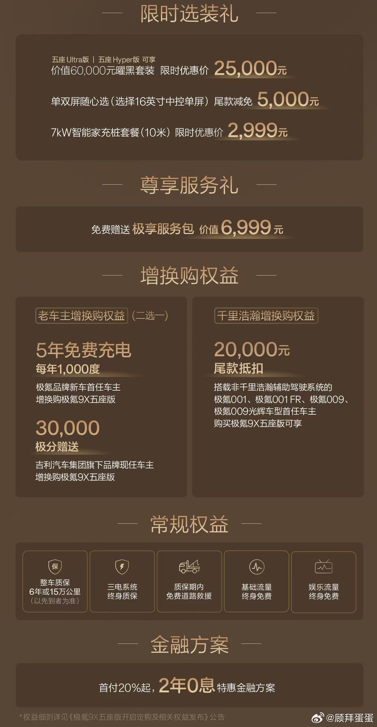 很多粉丝问我想买台兼顾商务接待和户外自驾的车，可以关注下今天上市的极氪9X五座版