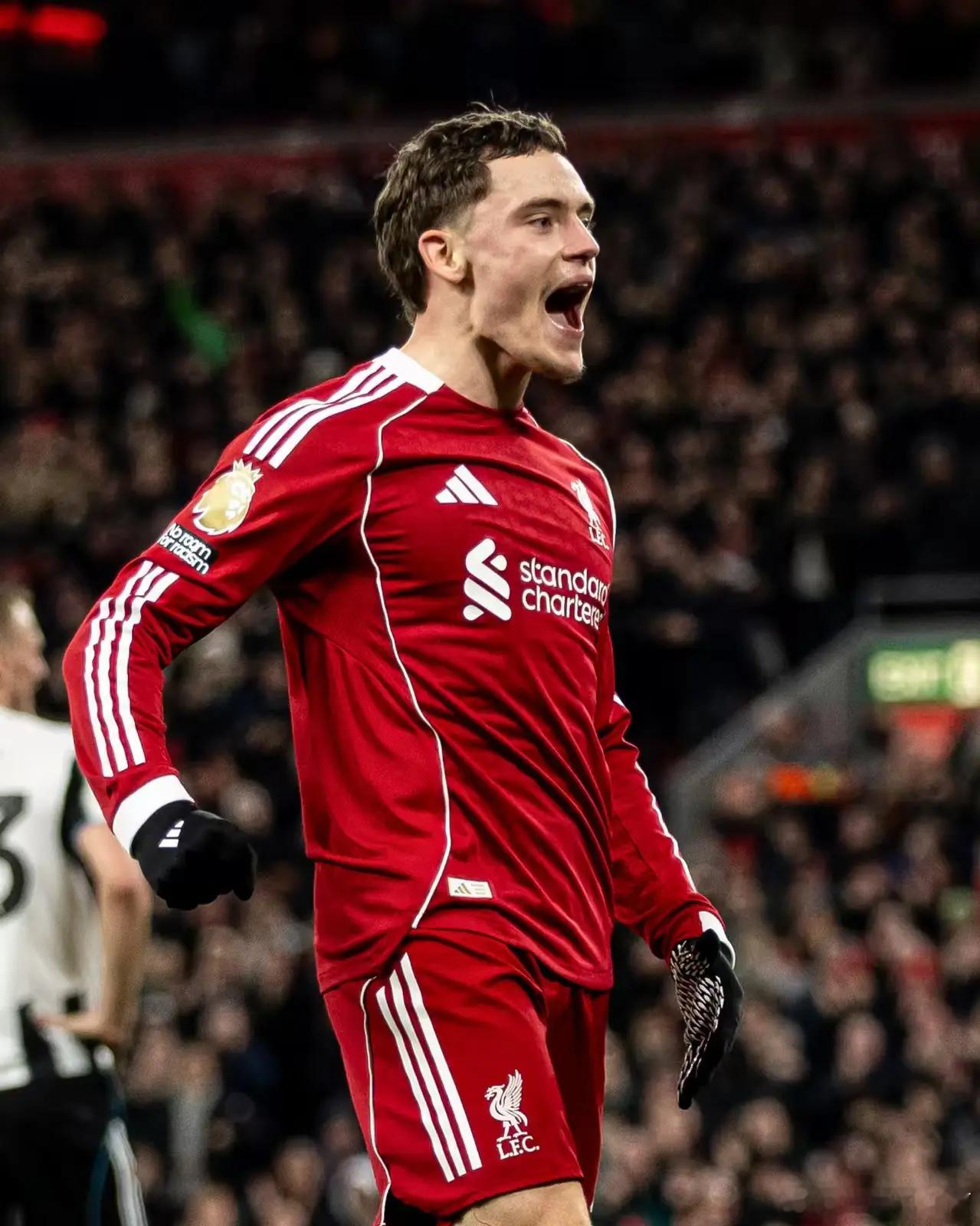 自12月20日同期以来，维尔茨是英超球员参与进球最多的根据TNT Sports发