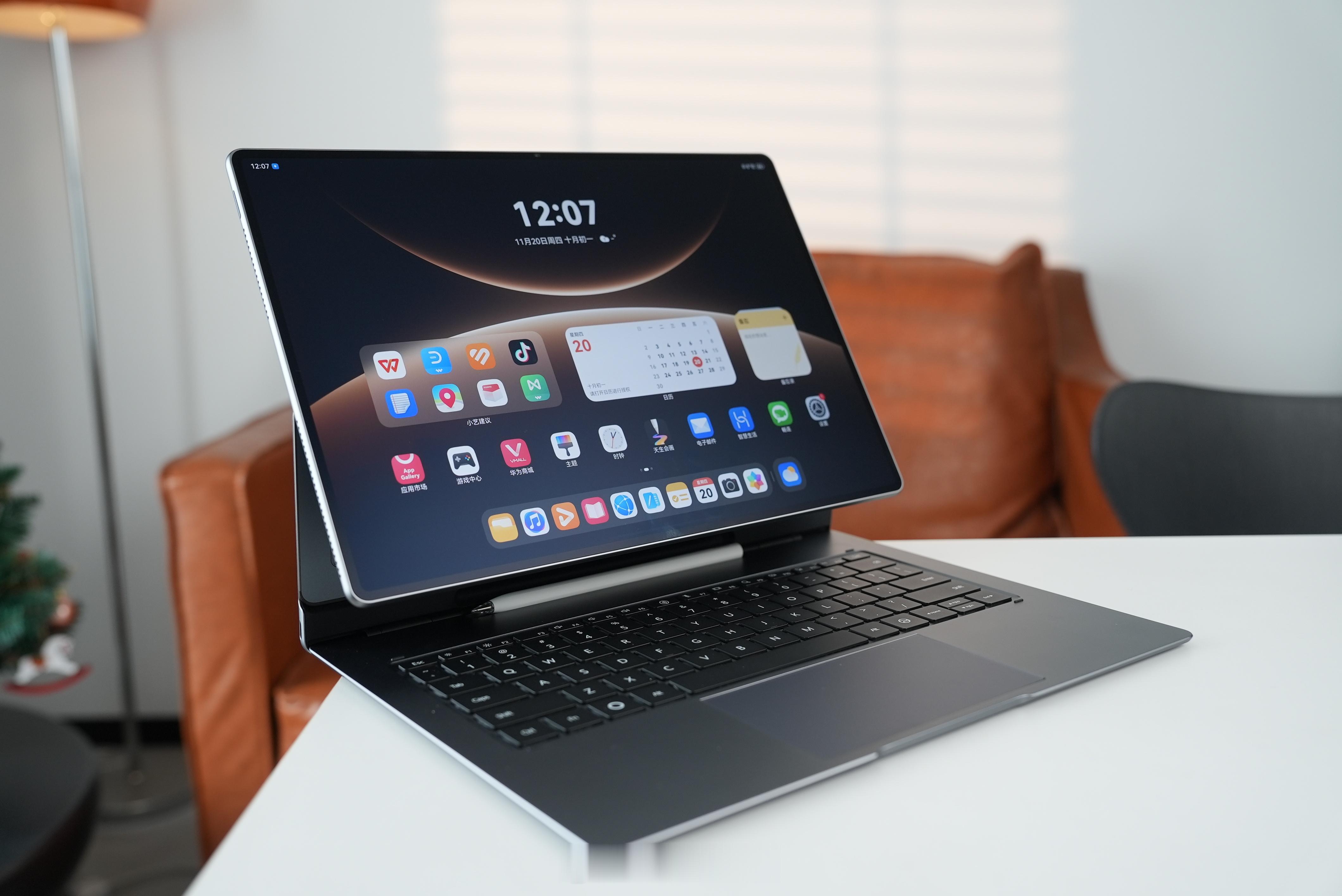 华为 MatePad Edge上手实拍，鸿蒙二合一平板是款好用且很有想法的产品，