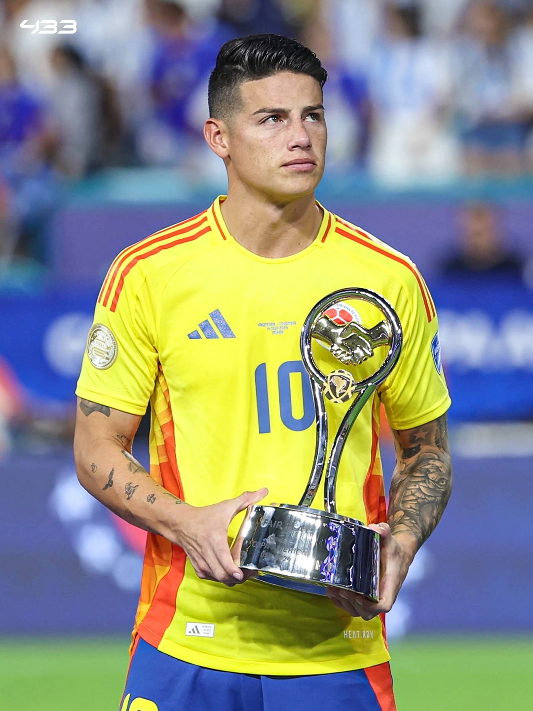 ⚽官宣！J罗退出哥伦比亚国家队哈梅斯·罗德里格斯正式告别哥伦比亚国家队生涯。三届