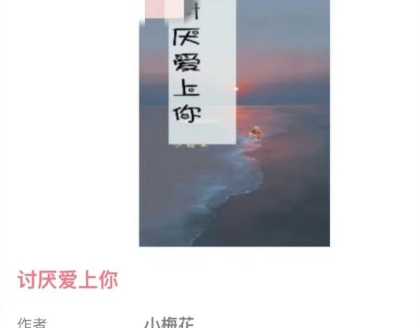 小说推荐：《讨厌爱上你》 作者:小梅花简评：理智坚韧美人vs冷清禁欲总裁，一见钟