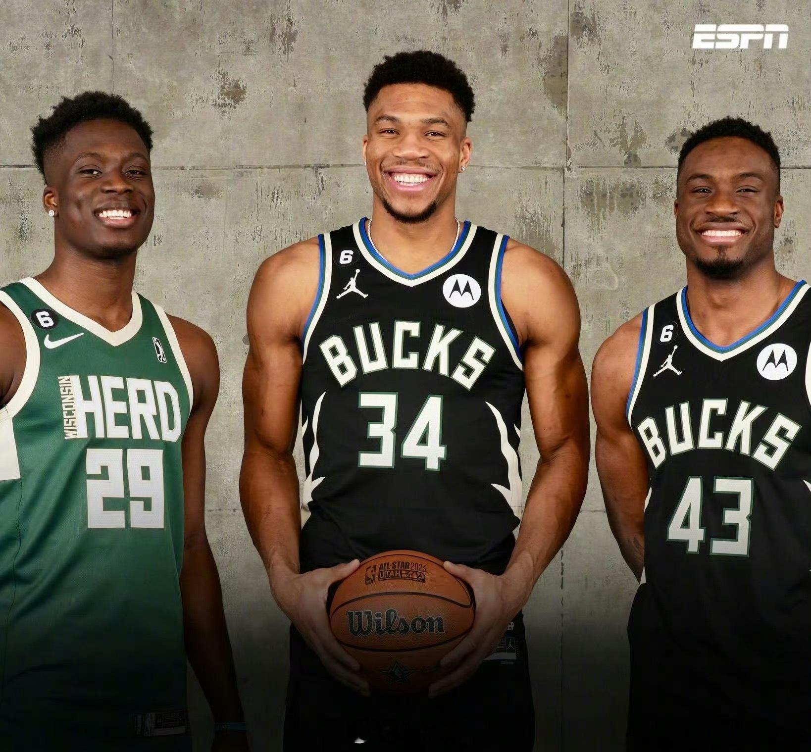 今日份“NBA人情世故”：雄鹿裁掉双向合同球员贾马里-布耶，跟字母哥最小的弟弟亚