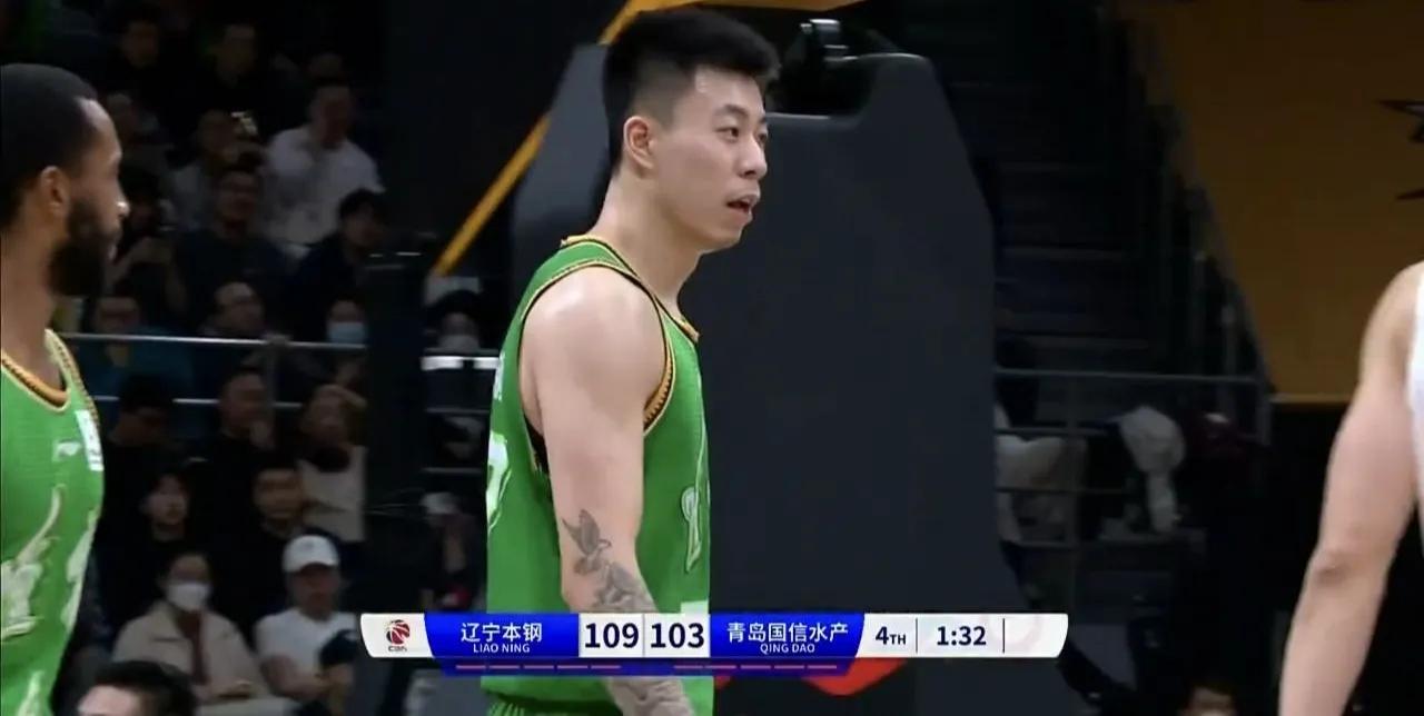 张镇麟给杨瀚森上了一课，想进NBA没有那么容易！

张镇麟在对阵青岛男篮的比赛中