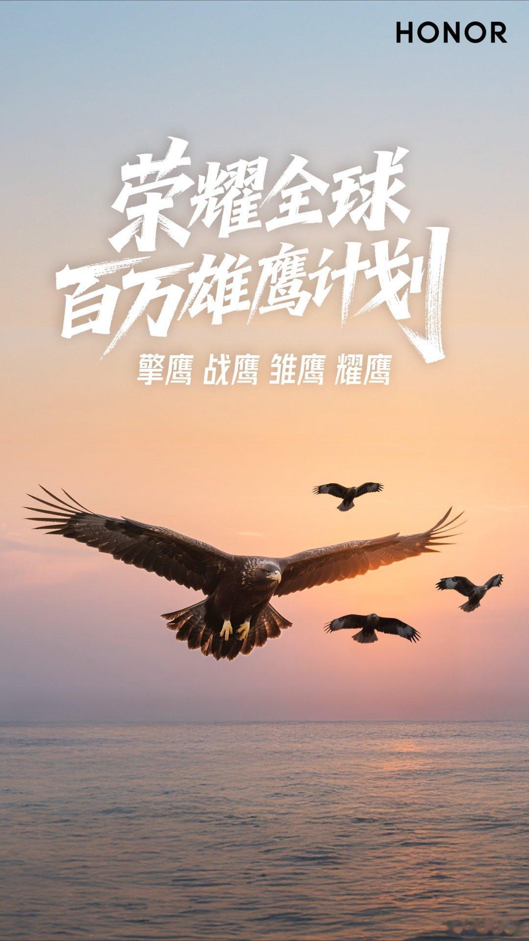 荣耀李健国内首秀官宣百万雄鹰计划  5月28日，荣耀400系列新品发布，荣耀CE