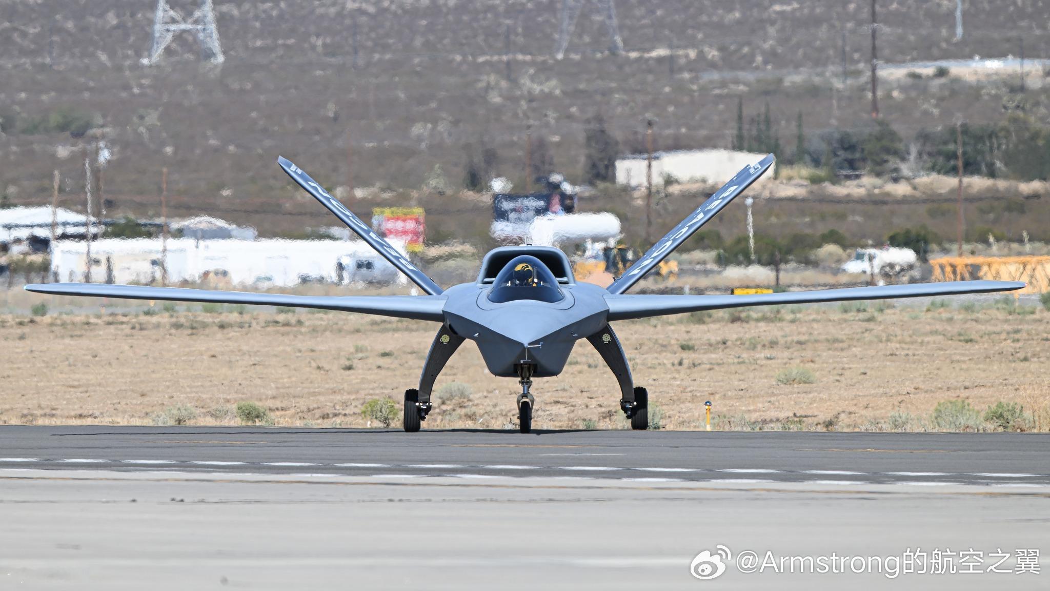 诺格Model 437验证机的正脸 ​​​